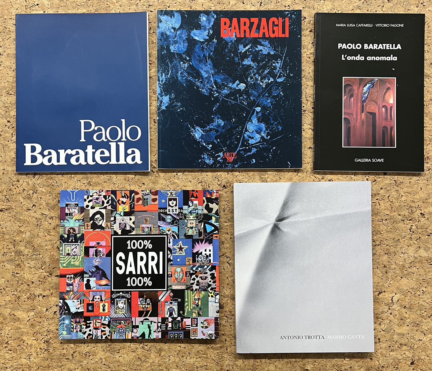 ARTE ITALIANA DEL DOPOGUERRA - Lotto unico di 5 cataloghi