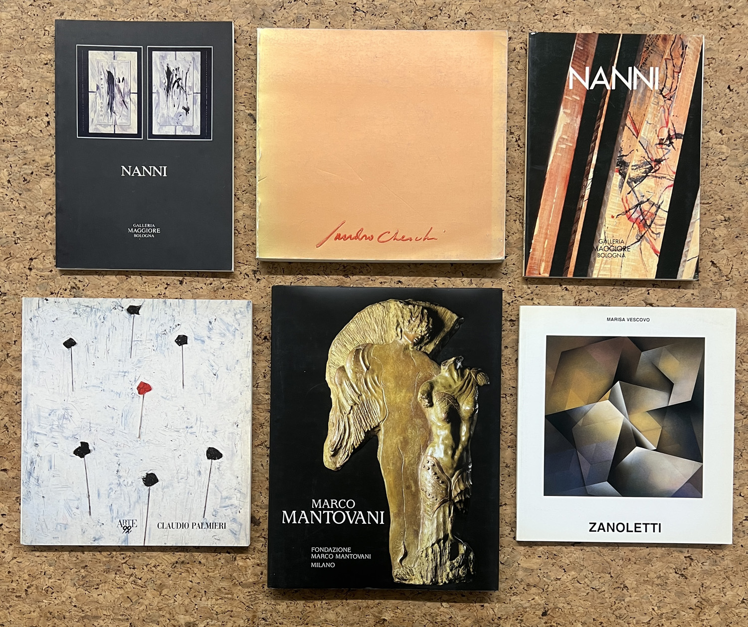 ARTE ITALIANA DEL DOPOGUERRA - Lotto unico di 6 cataloghi