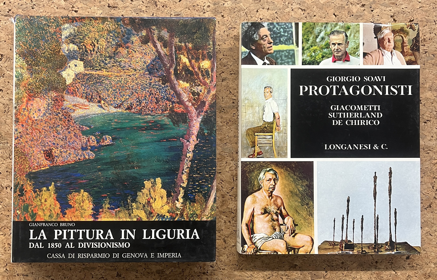 PITTURA LIGURE TRA 800 E 900 E PROTAGONISTI DELLA STORIA DELL'ARTE - Lotto unico di 2 cataloghi