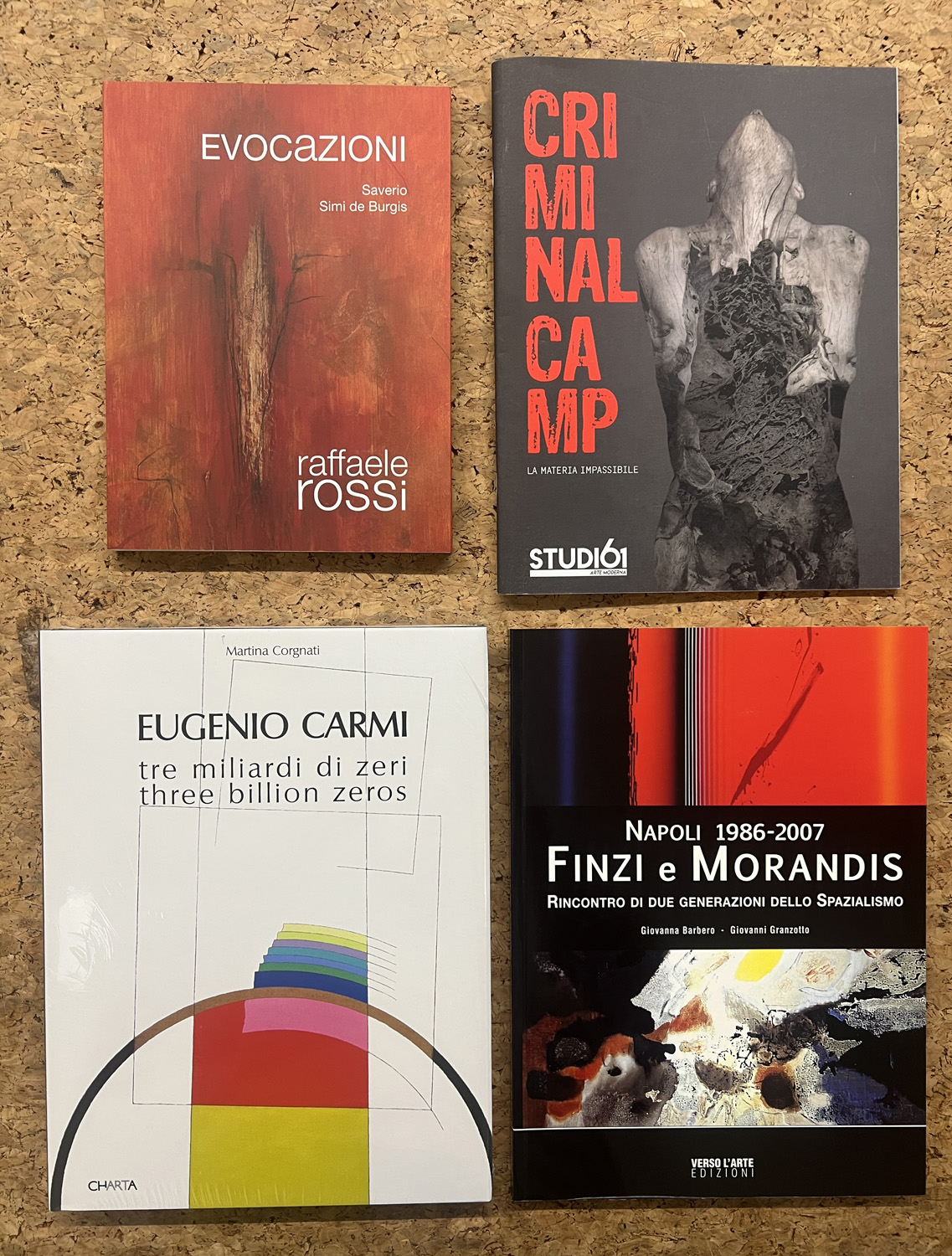 ARTE ITALIANA DEL DOPOGUERRA - Lotto unico di 4 cataloghi