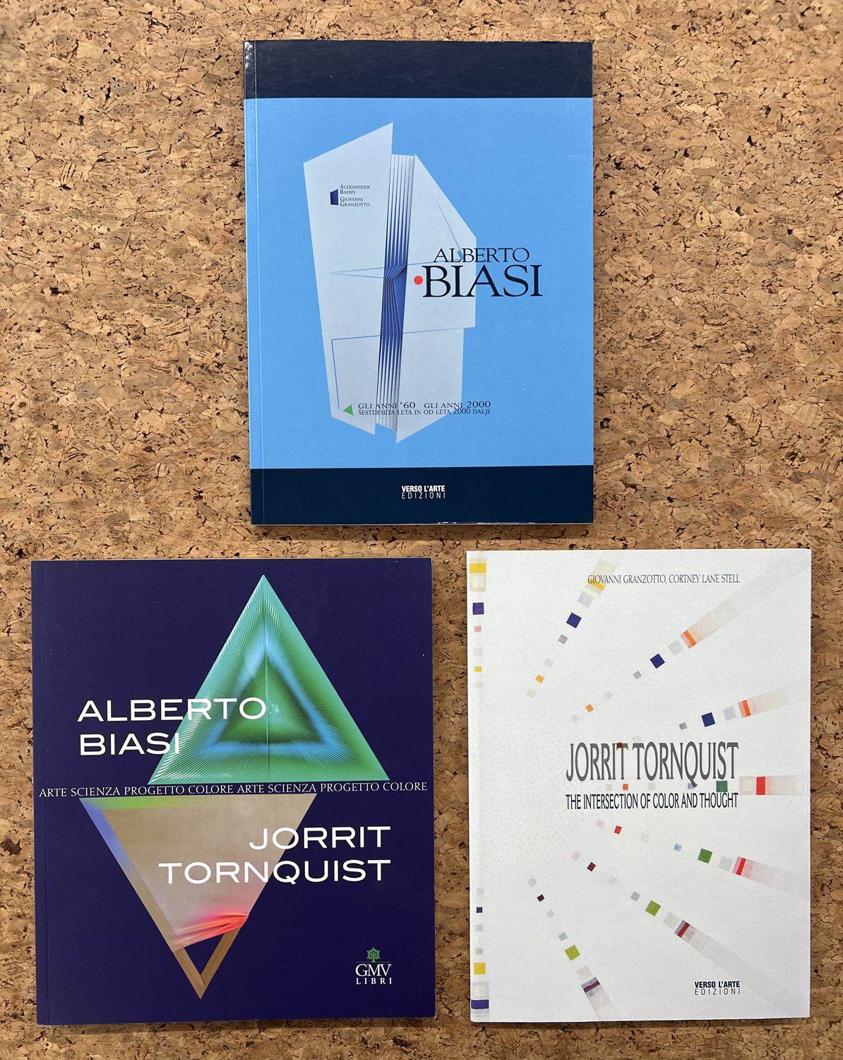 ALBERTO BIASI E JORRIT TORNQUIST - Lotto unico di 3 cataloghi