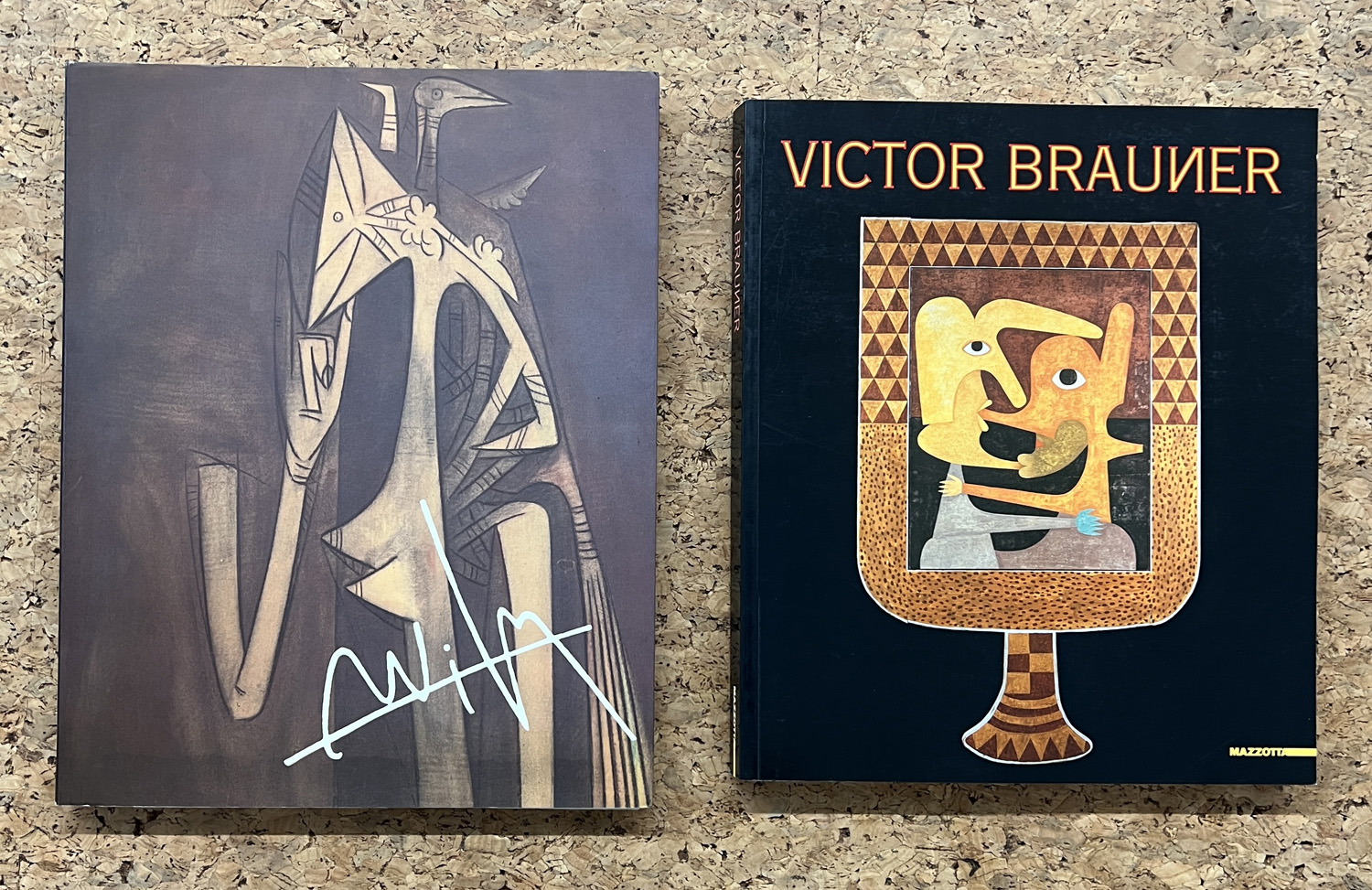 WIFREDO LAM E VICTOR BRAUNER - Lotto unico di 2 cataloghi