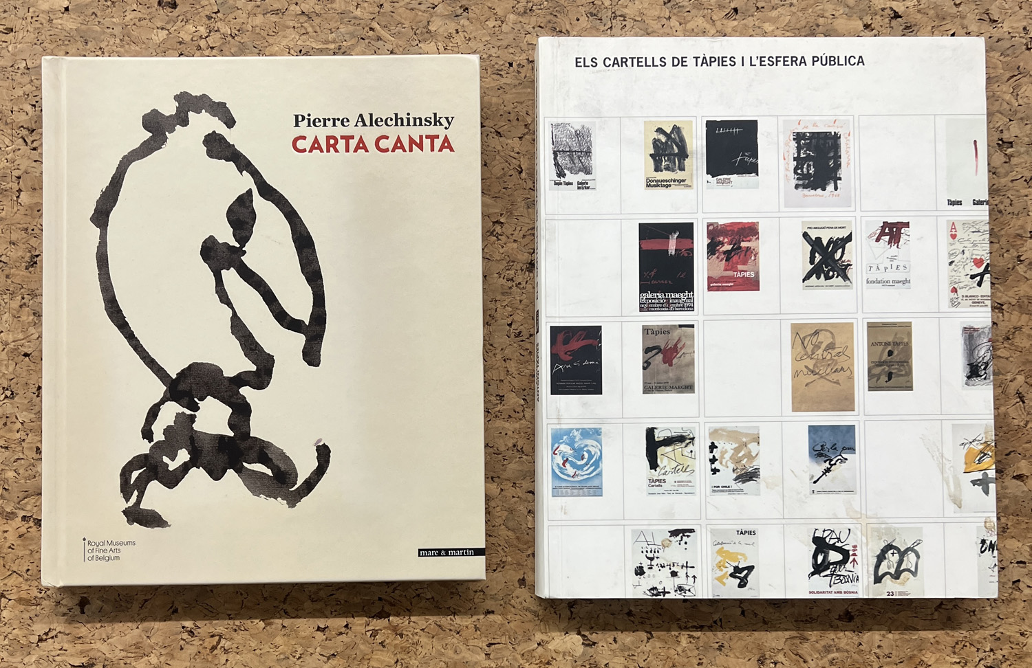 MONOGRAFIE DI ARTE GRAFICA (ANTONI TÀPIES E PIERRE ALECHINSKY) - Lotto unico di 2 cataloghi