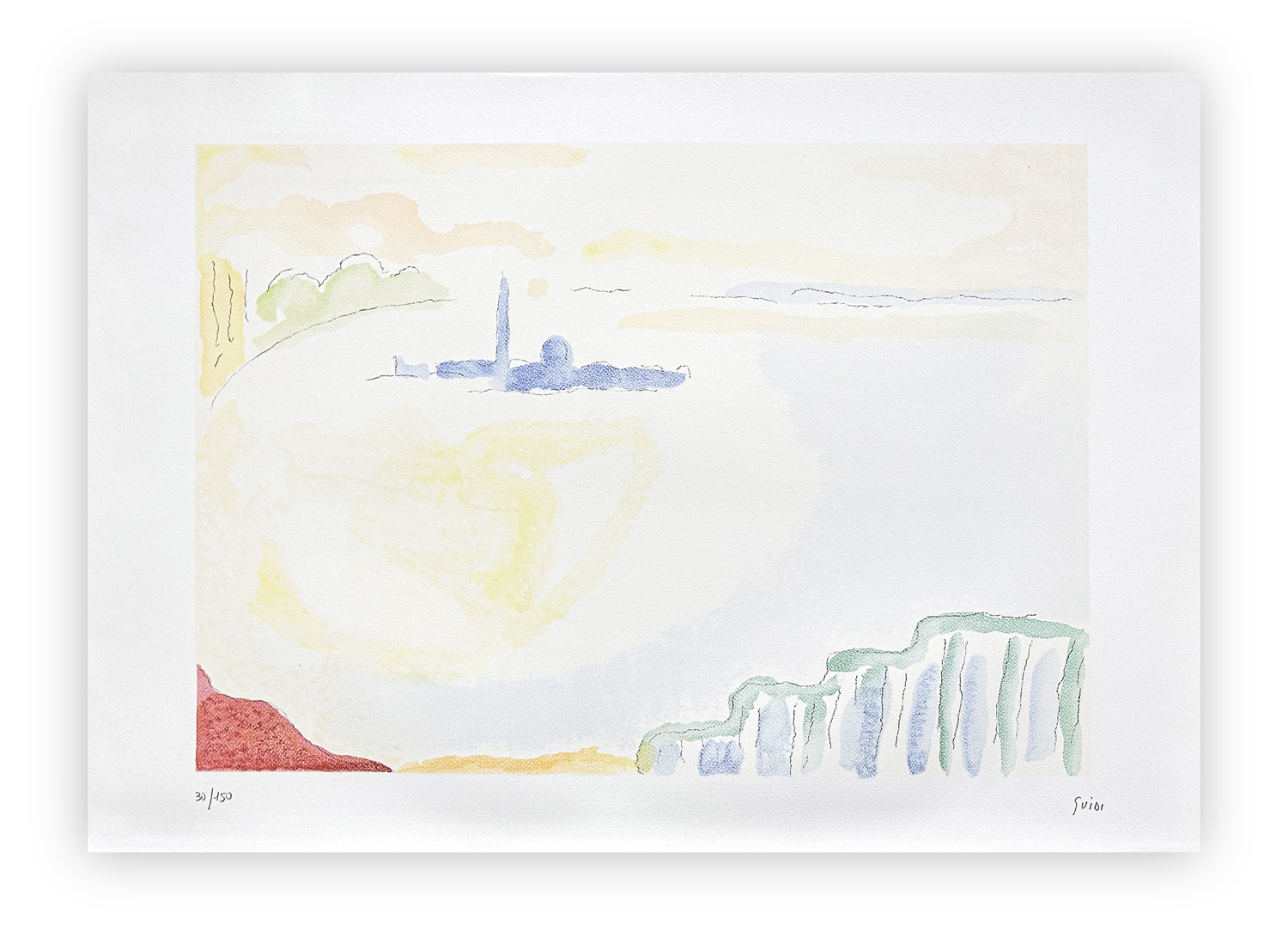 VIRGILIO GUIDI (1891-1984) - Senza Titolo