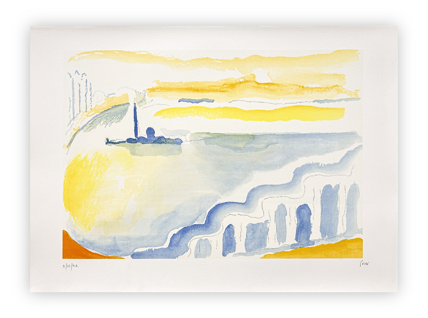 VIRGILIO GUIDI (1891-1984) - Senza Titolo