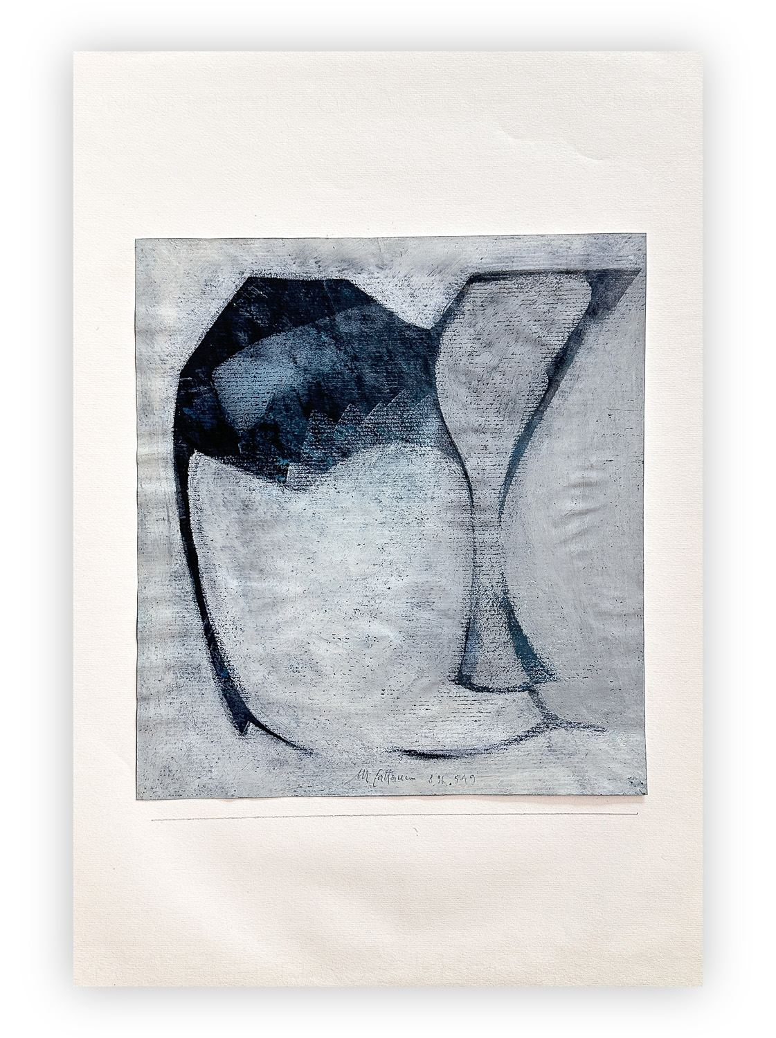 MILO CATTANEO (1940)  -Senza Titolo,1989