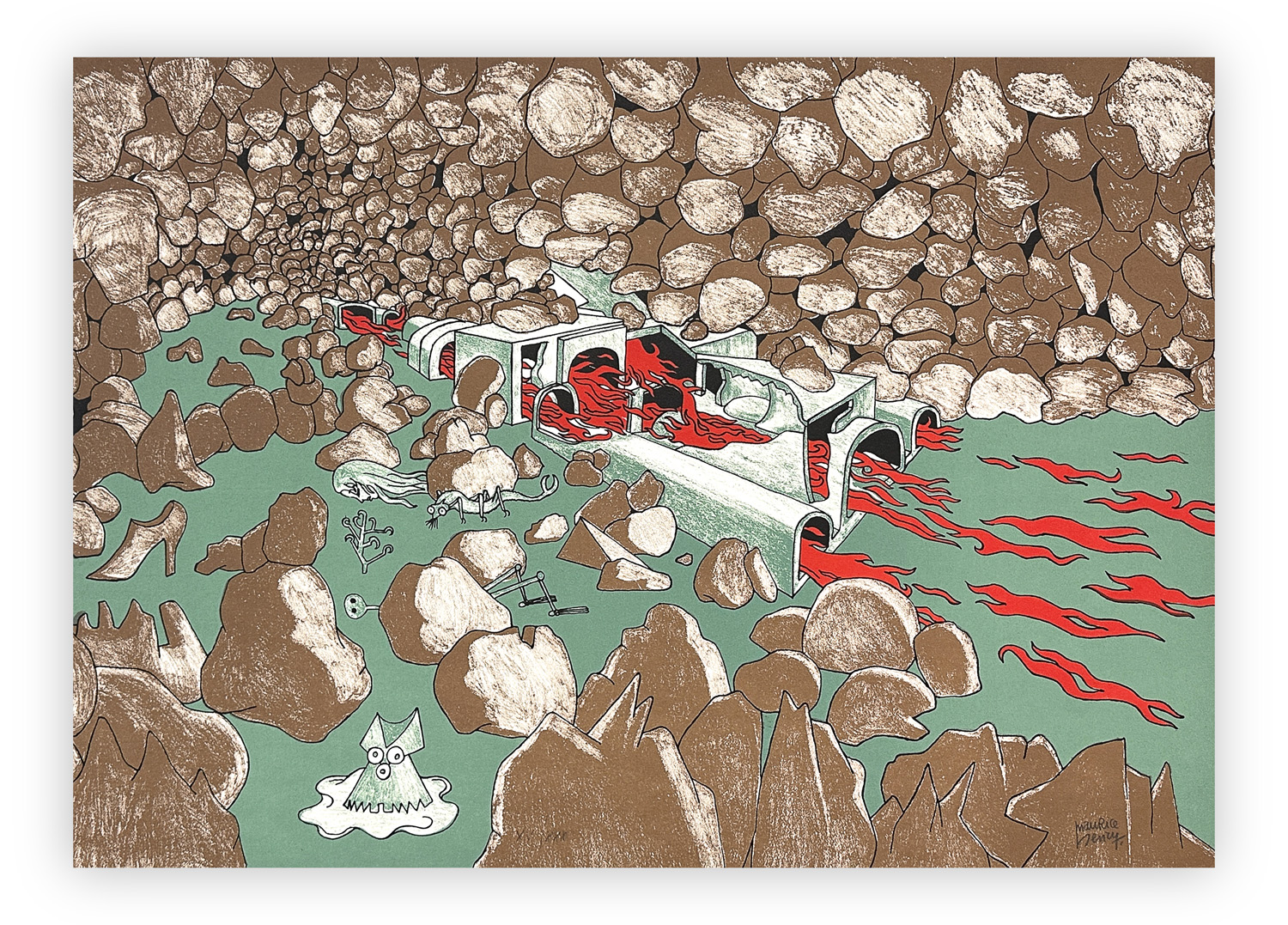MAURICE HENRY (1907-1984) - Senza Titolo