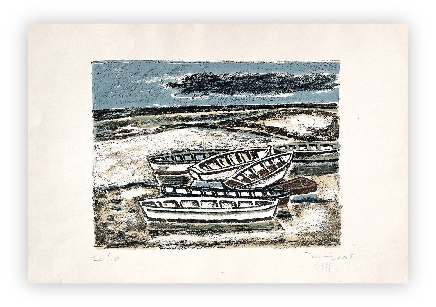 ORFEO TAMBURI (1910-1994) - Senza Titolo