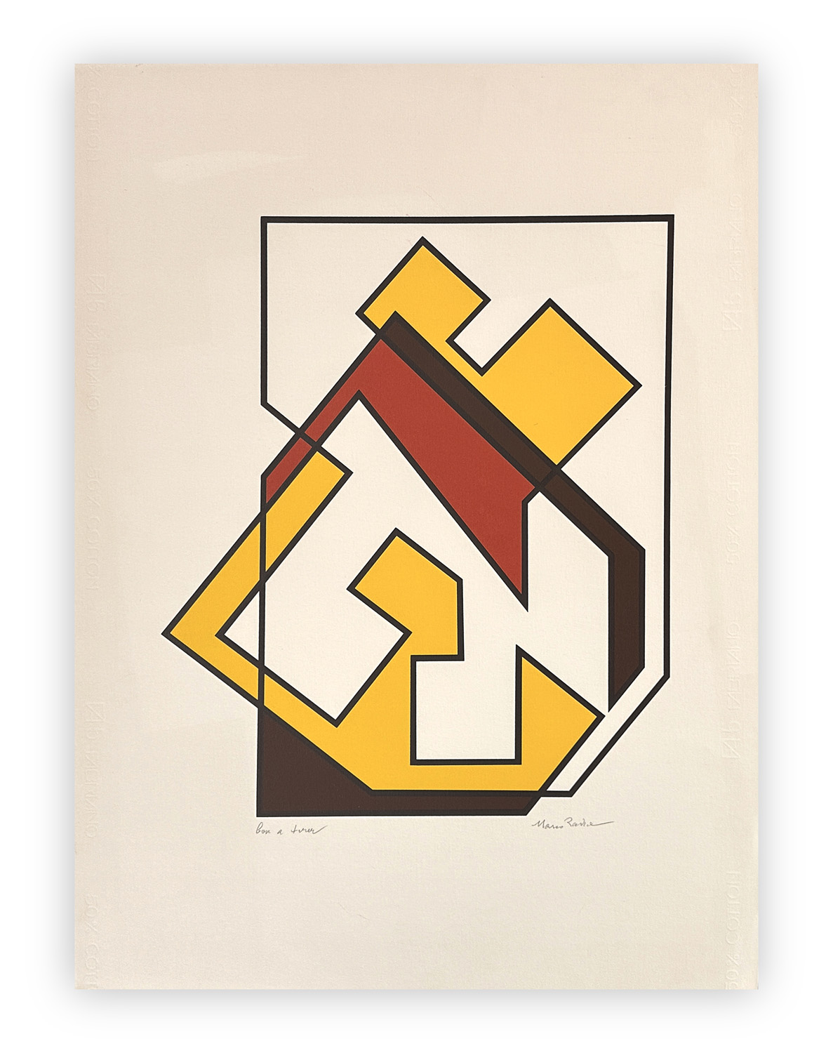 MARIO RADICE (1898-1987) - Senza Titolo
