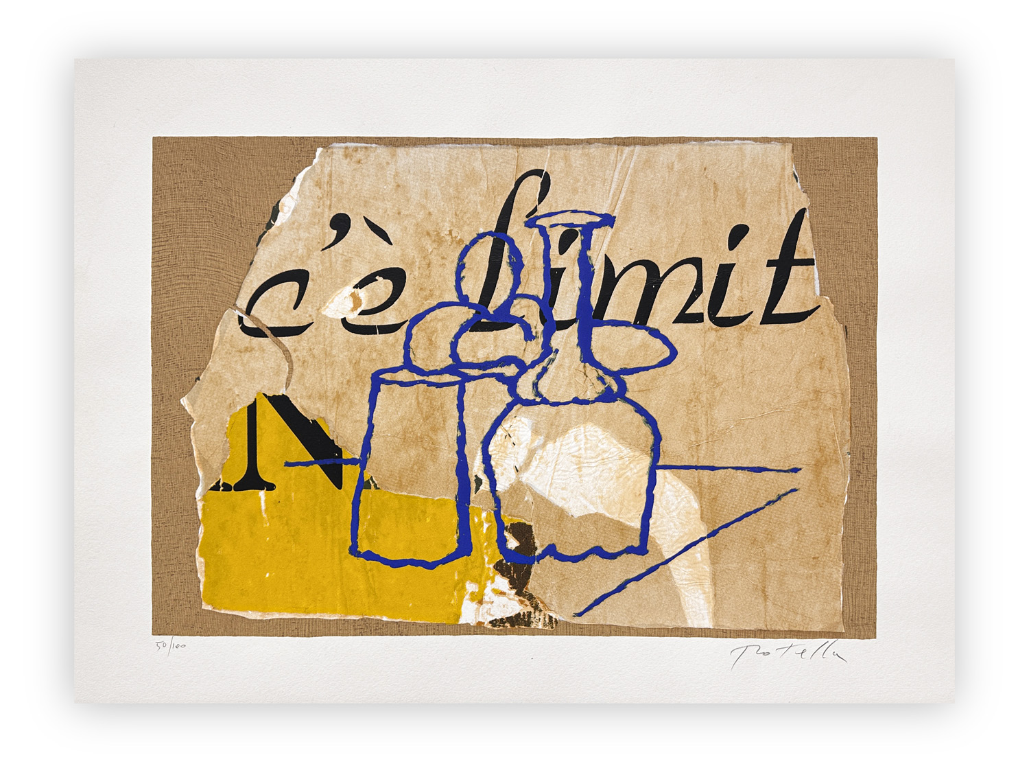 MIMMO ROTELLA (1918-2006) - Morandiana