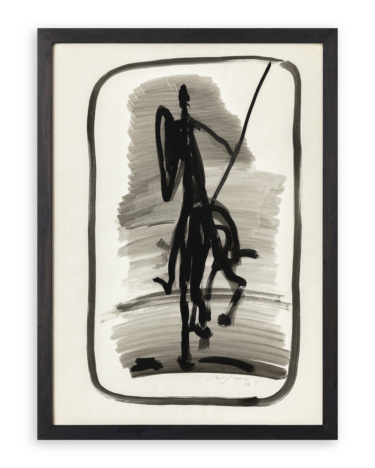 FRANCO ROGNONI (1913-1999) - Don Chisotte, 1959