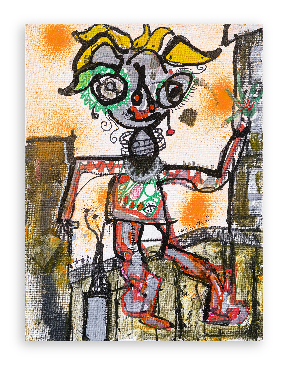 PAUL KOSTABI (1962) - Sam I Am, 2025