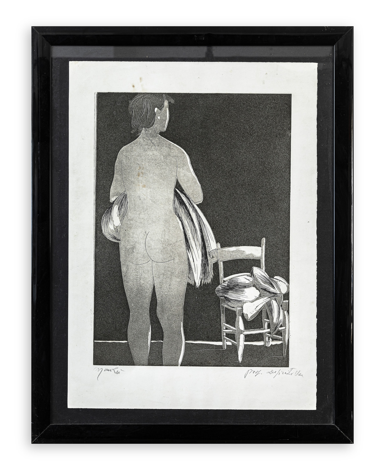GIACOMO MANZÙ (1908-1991) - Senza Titolo