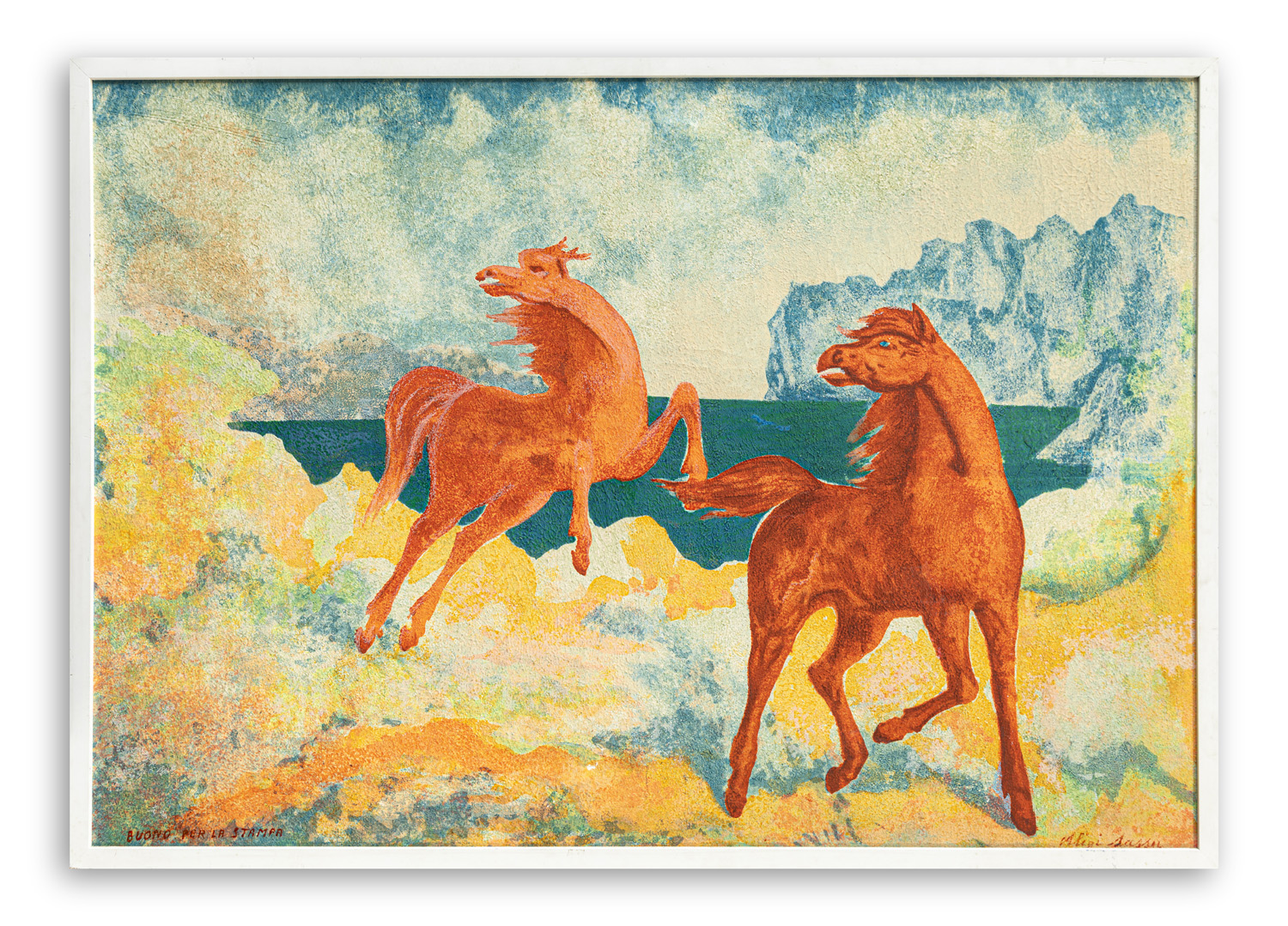 ALIGI SASSU (1912-2000) - Senza Titolo