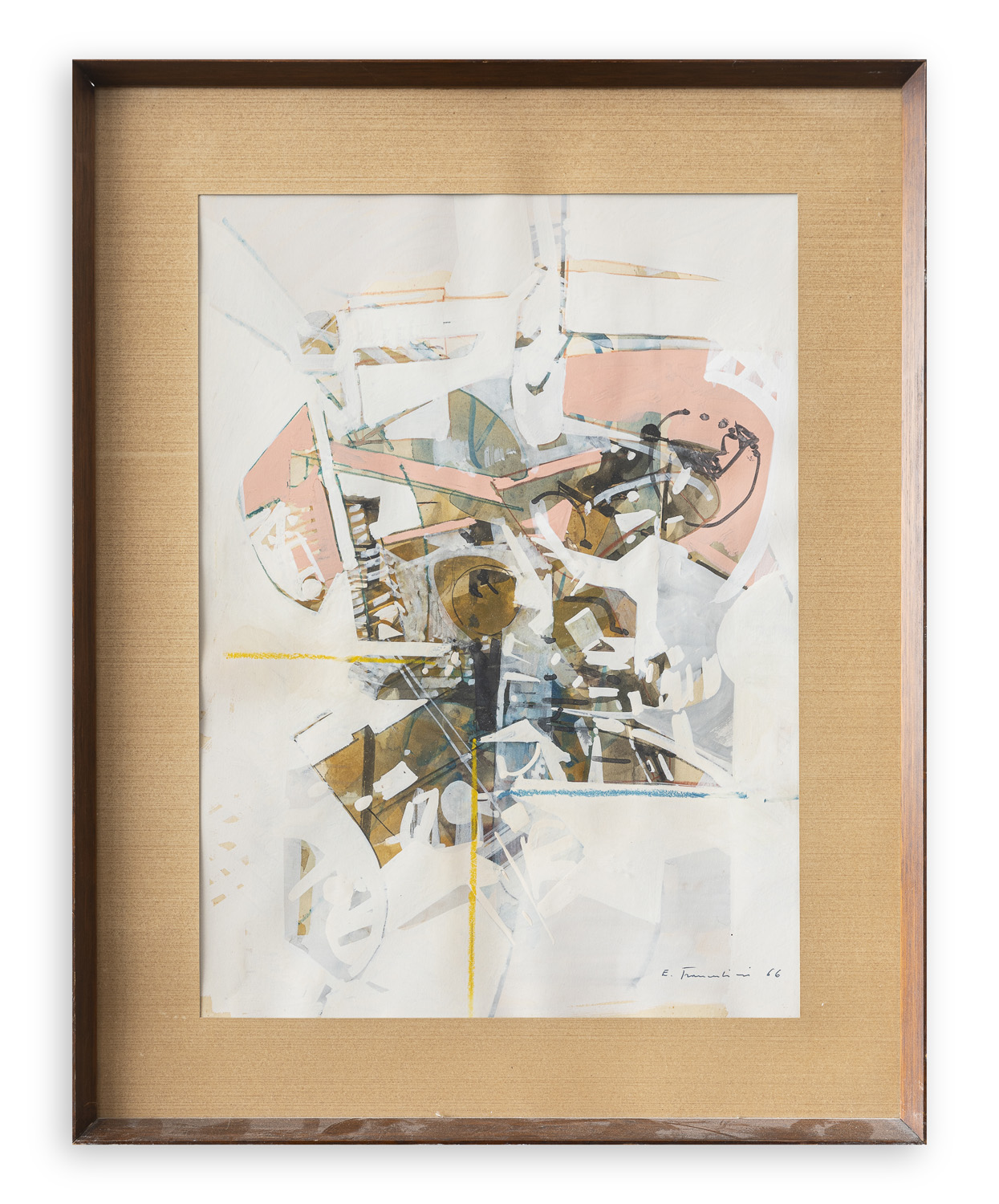 EDOARDO FRANCESCHINI (1928-2006) - Senza Titolo, 1966