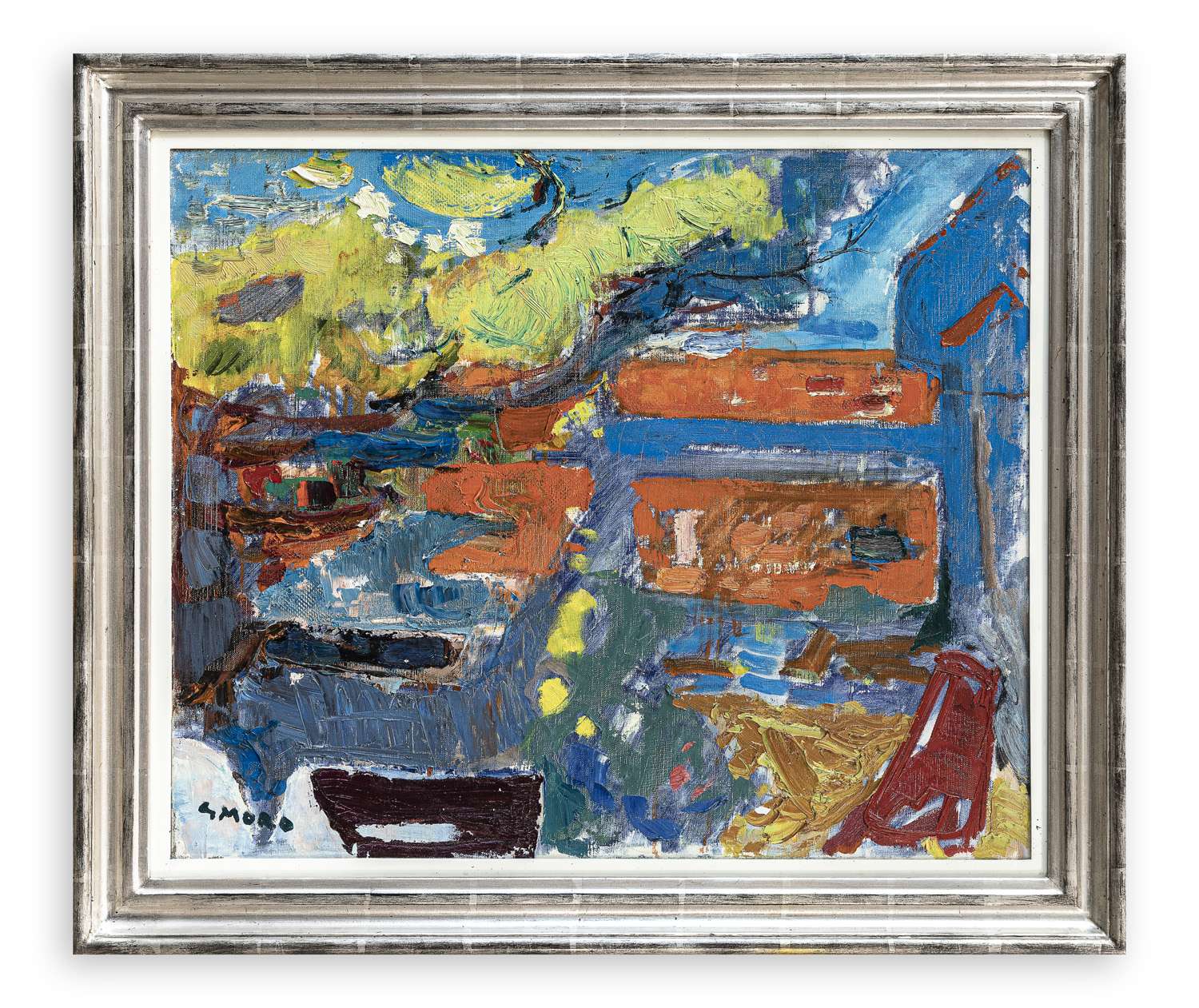 GINO MORO (1901-1977) - Composizione, 1973