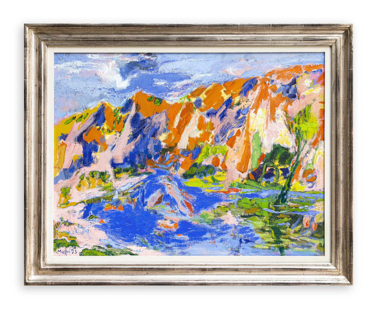 GINA MAFFEI (1921-2018) - Primavera sul fiume, 1993