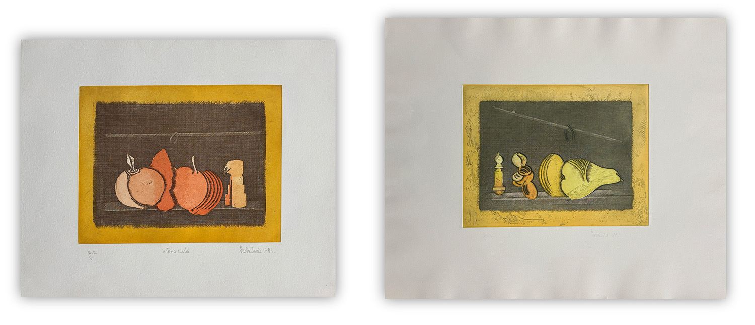 CESARE PAOLANTONIO (1937-2015) - Lotto unico composto da 2 opere: