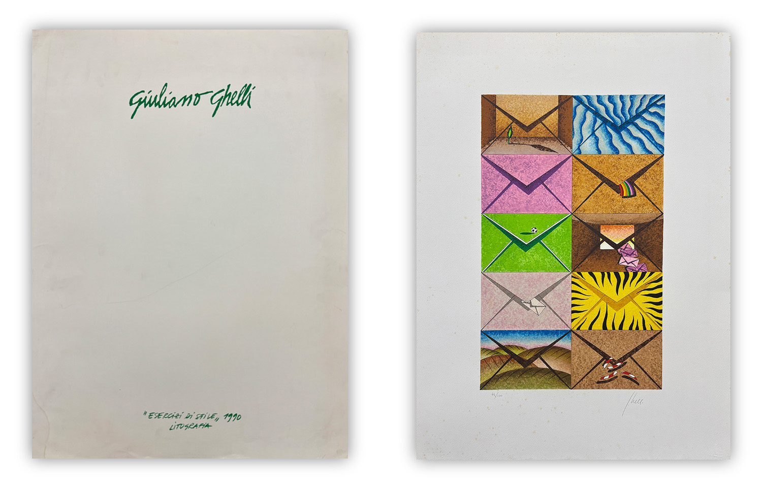 GIULIANO GHELLI (1944-2014) - Esercizi di stile, 1990
