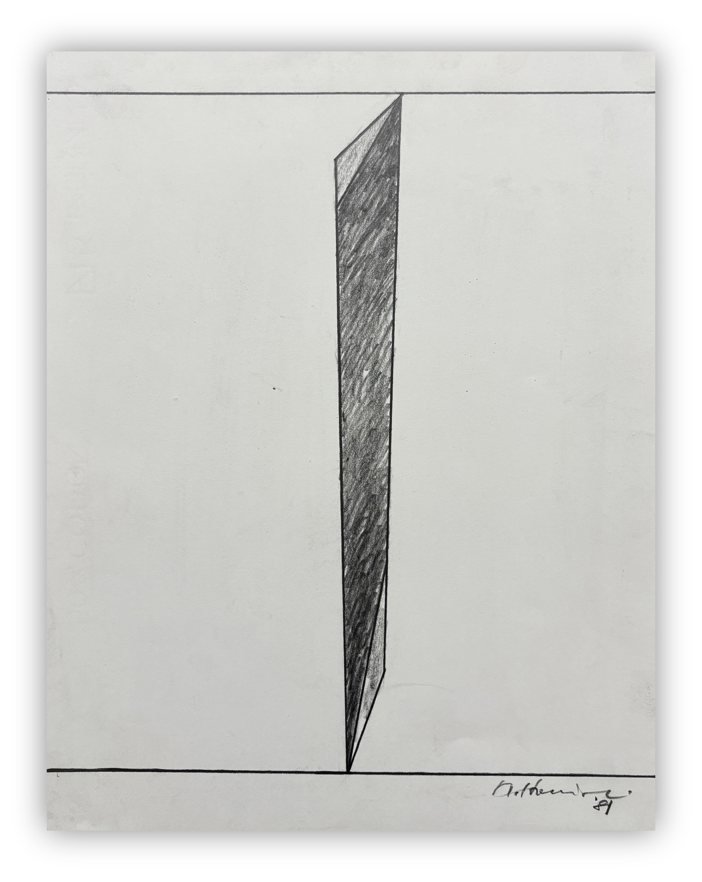 MAURO STACCIOLI (1937-2018) - Senza Titolo, 1981