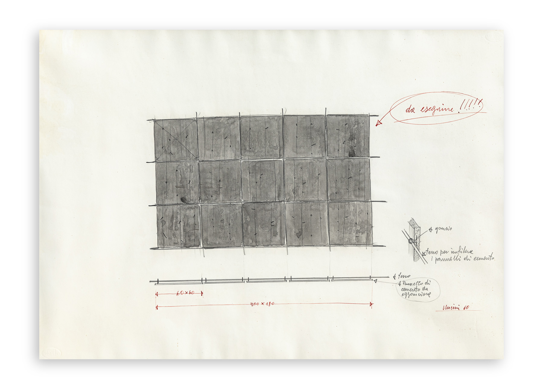 GIUSEPPE UNCINI (1929-2008) - Senza Titolo, 1960