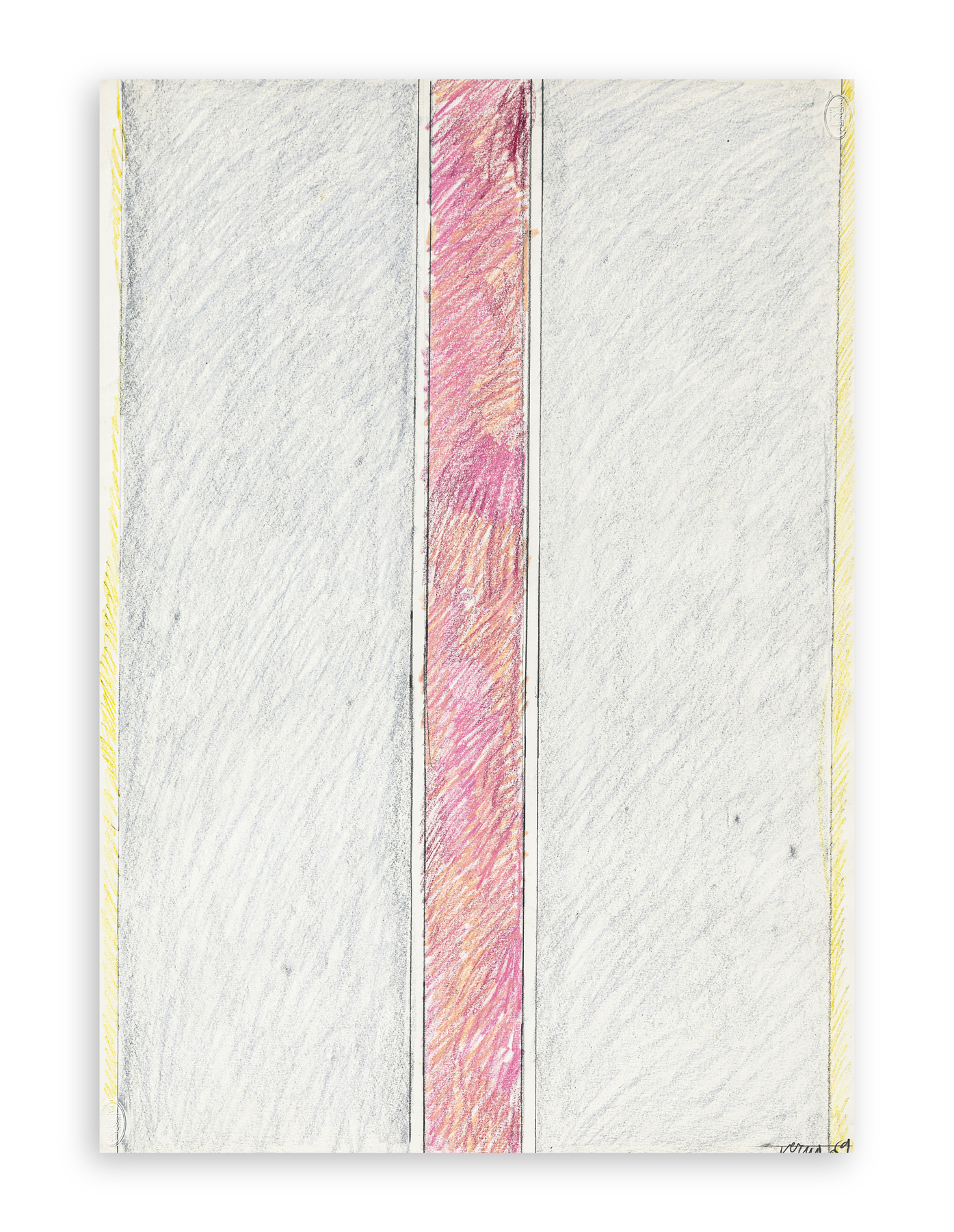 CLAUDIO VERNA (1937) - Senza Titolo, 1969