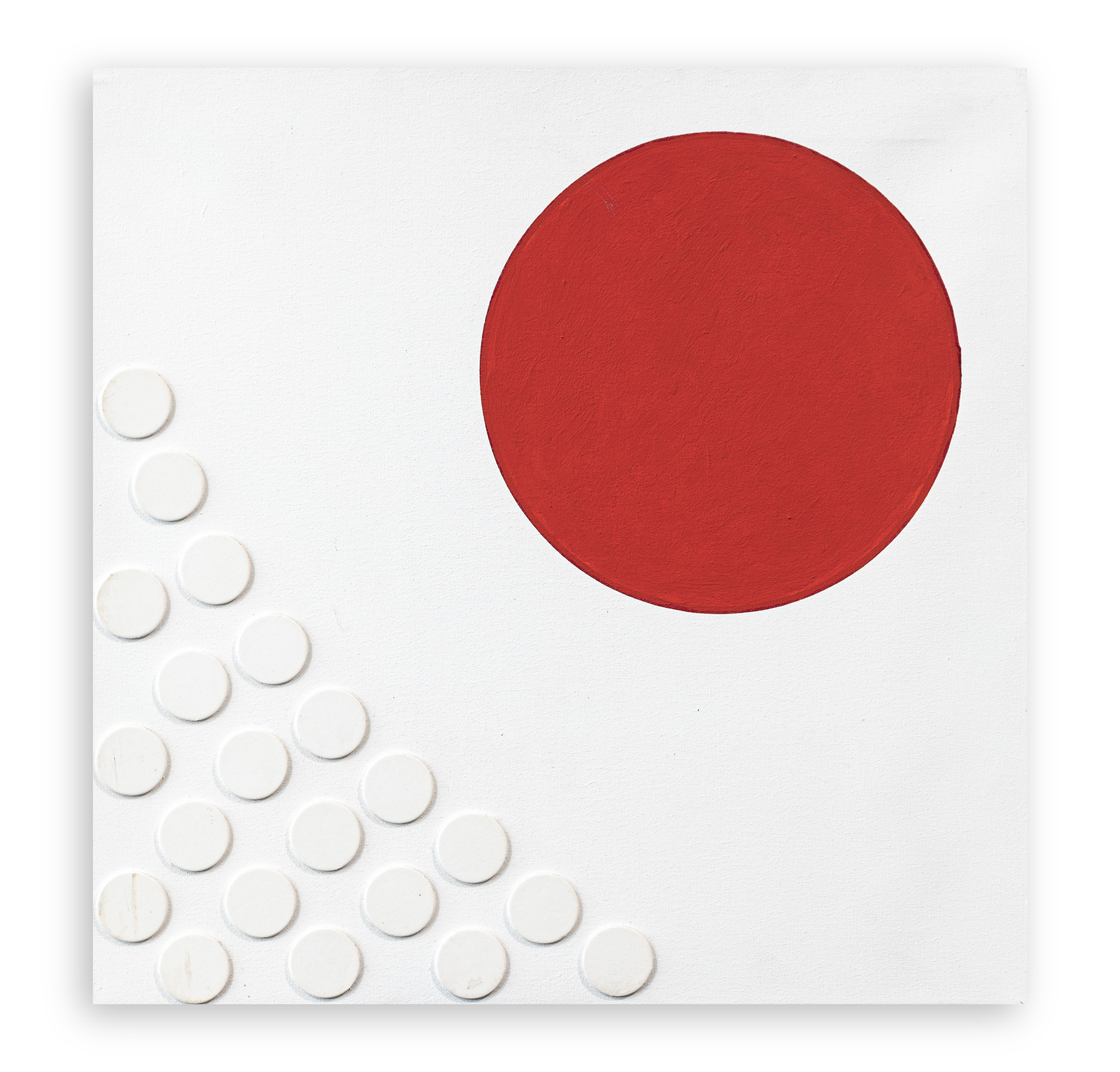 ANGELO DOZIO (1941) - Neutrino verde, 2019