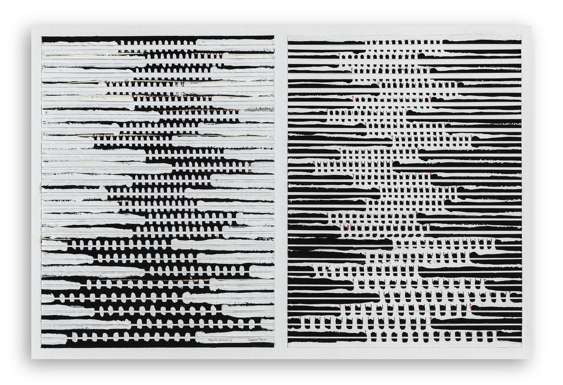 PAOLO MINOLI (1942-2004) - Senza Titolo, 200-2001
