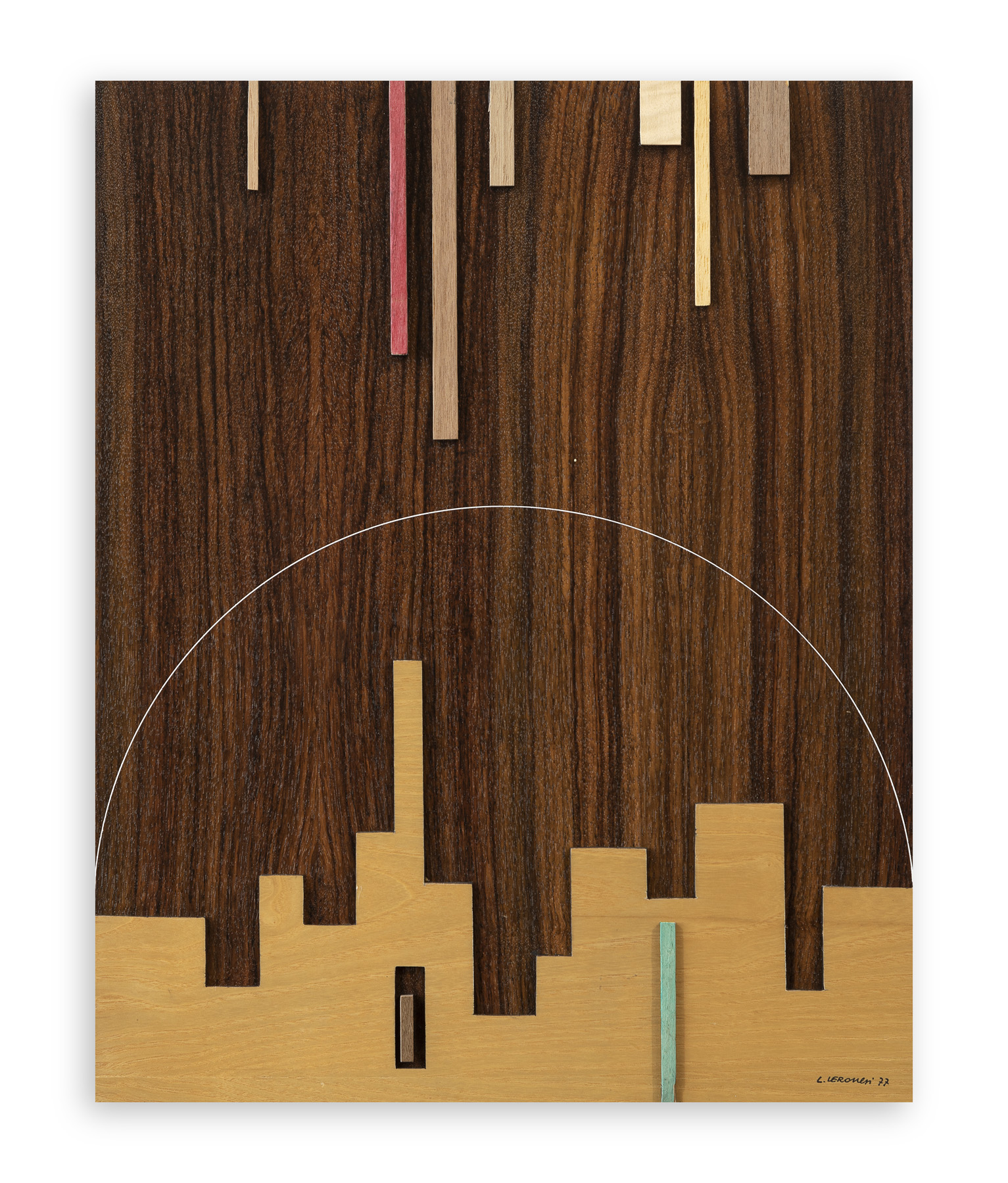 LUIGI VERONESI (1908-1998) - Costruzione R10, 1977