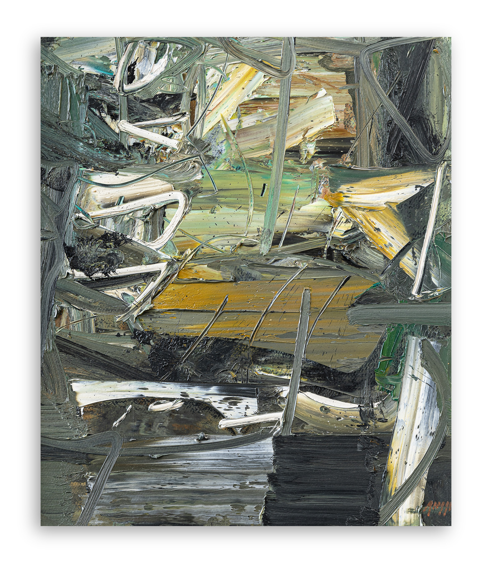 PIERO RUGGERI (1930-2009) - Composizione, 1984