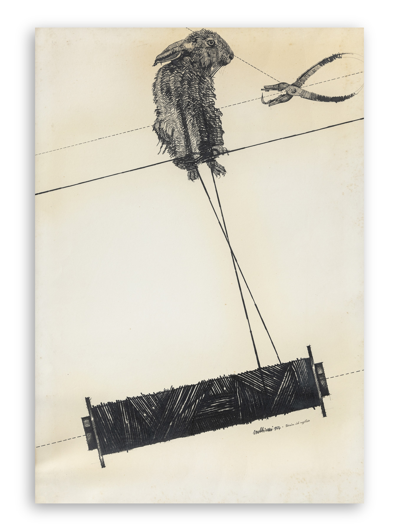 VALERIANO TRUBBIANI (1937-2020) - Tecnica del supplizio, 1974