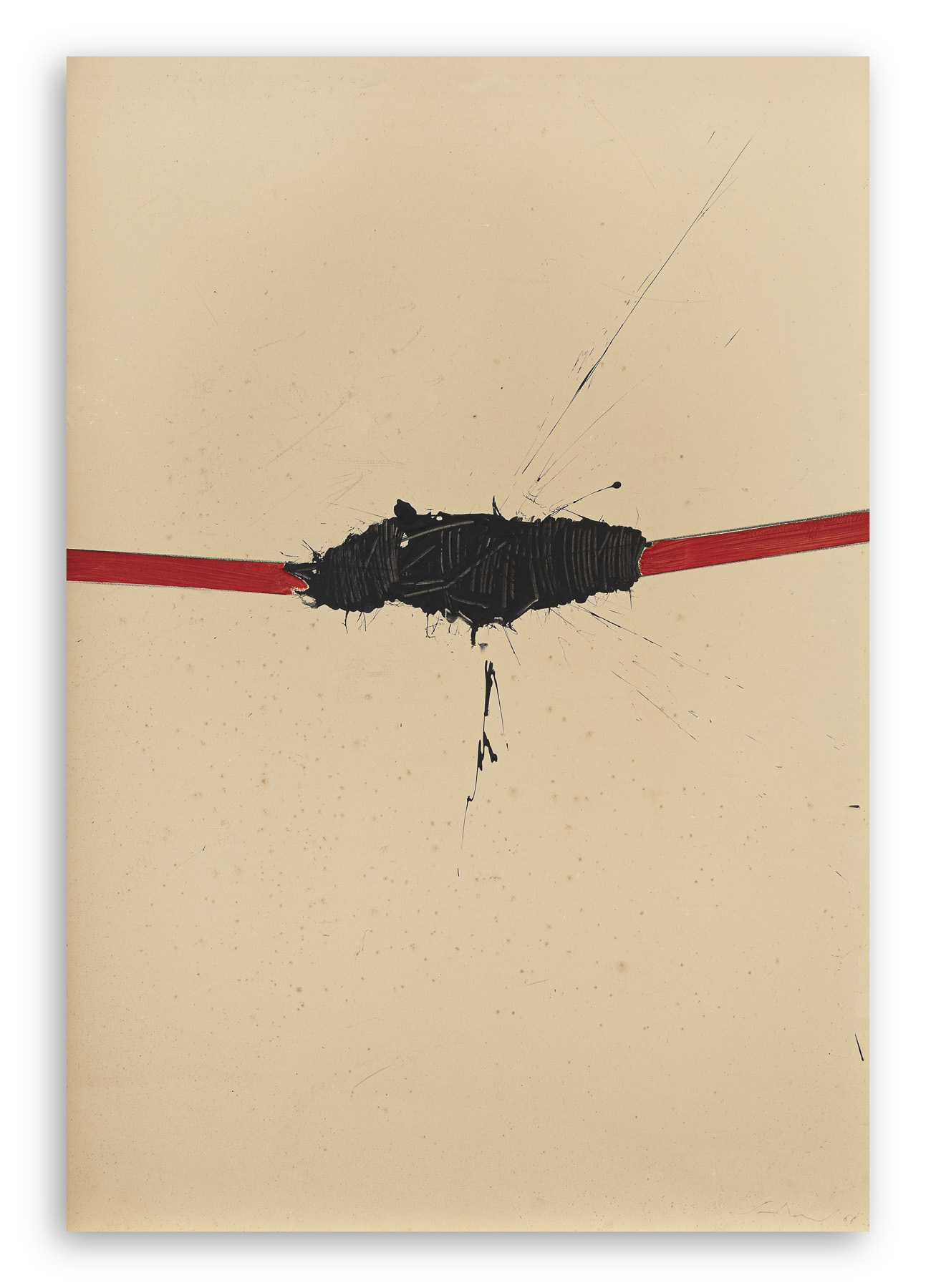 EMILIO SCANAVINO (1922-1986) - Senza Titolo, 1966