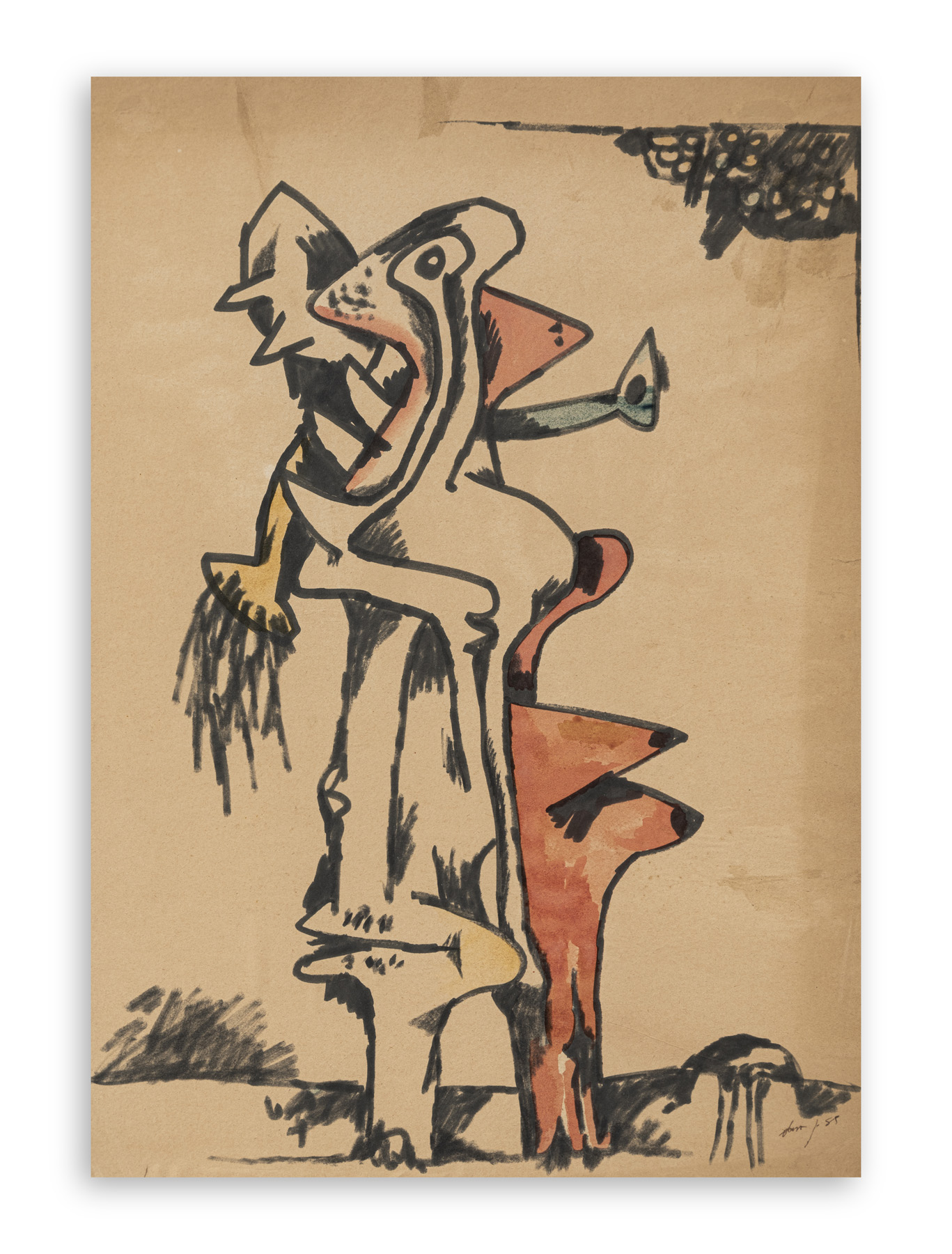 GIANNI DOVA (1925-1991) - Senza Titolo, 1959