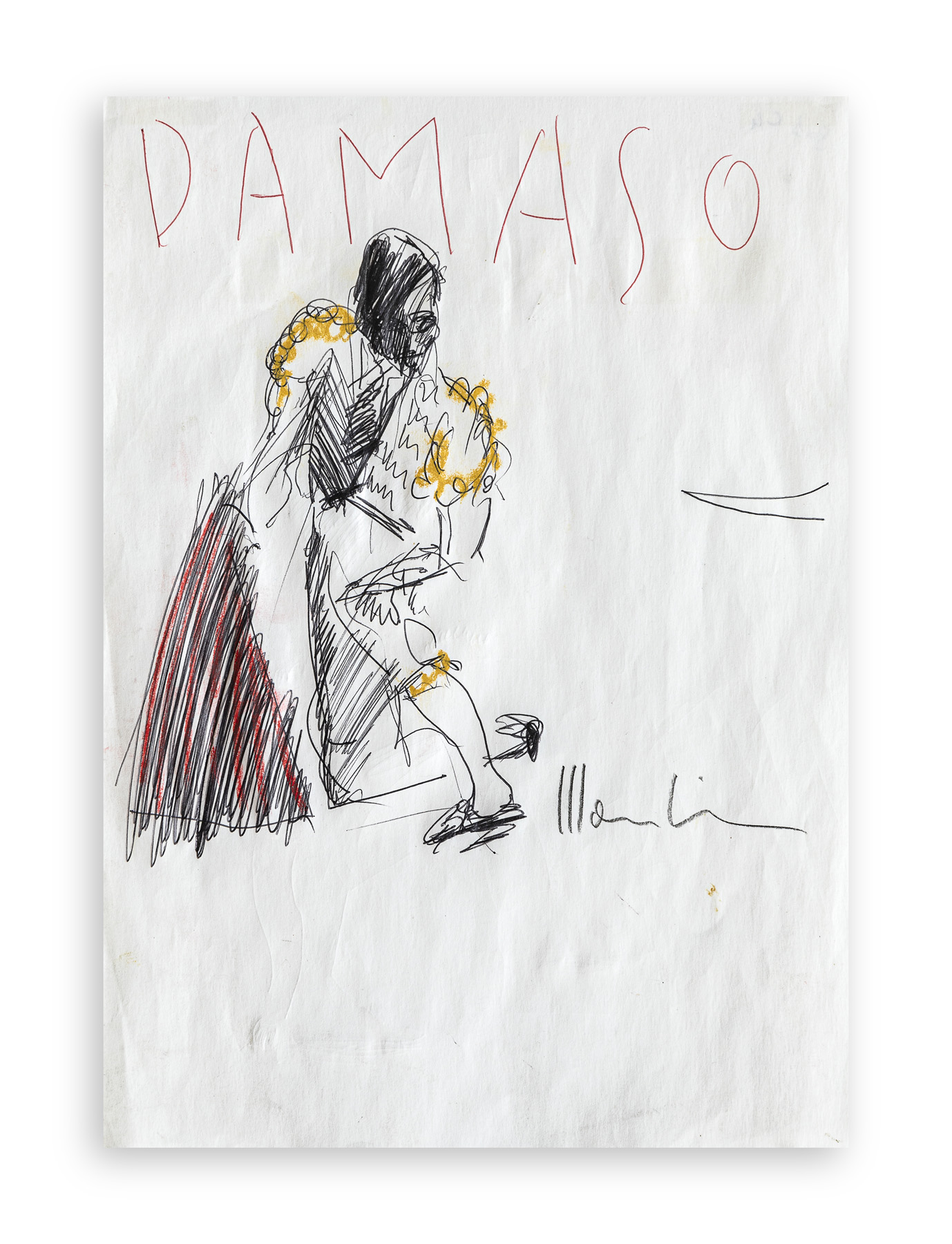 ALDO MONDINO (1938-2005) - Damaso