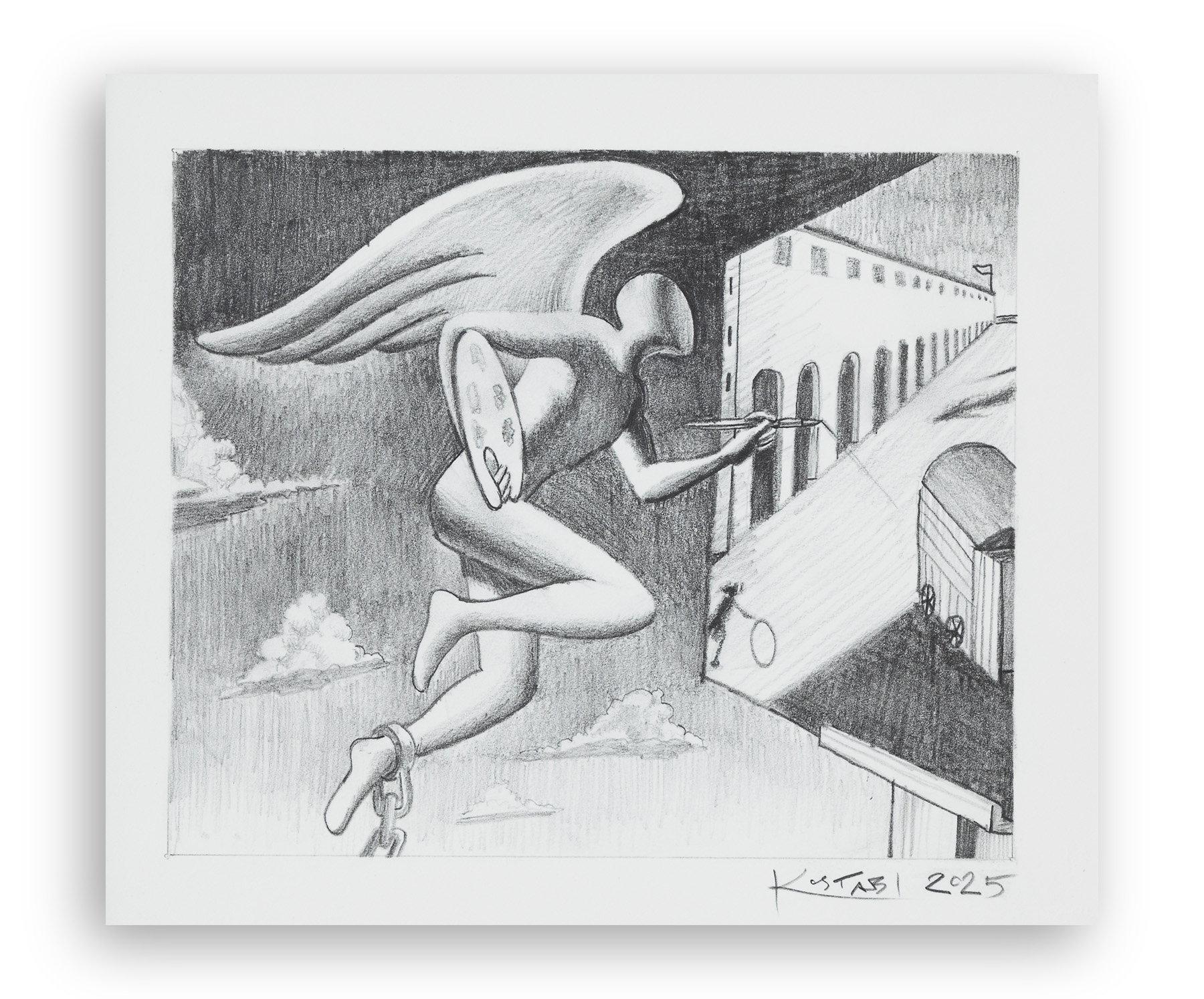 MARK KOSTABI (1960) - The art of self determination, 2025