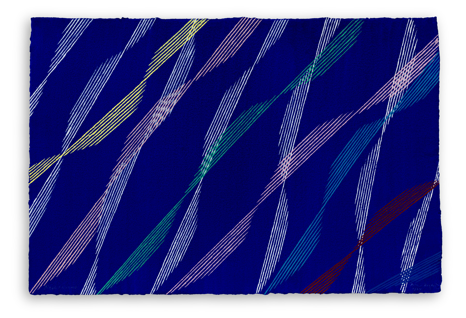 PIERO DORAZIO (1927-2005)  - Senza Titolo (Pizol / Sonno), 1988