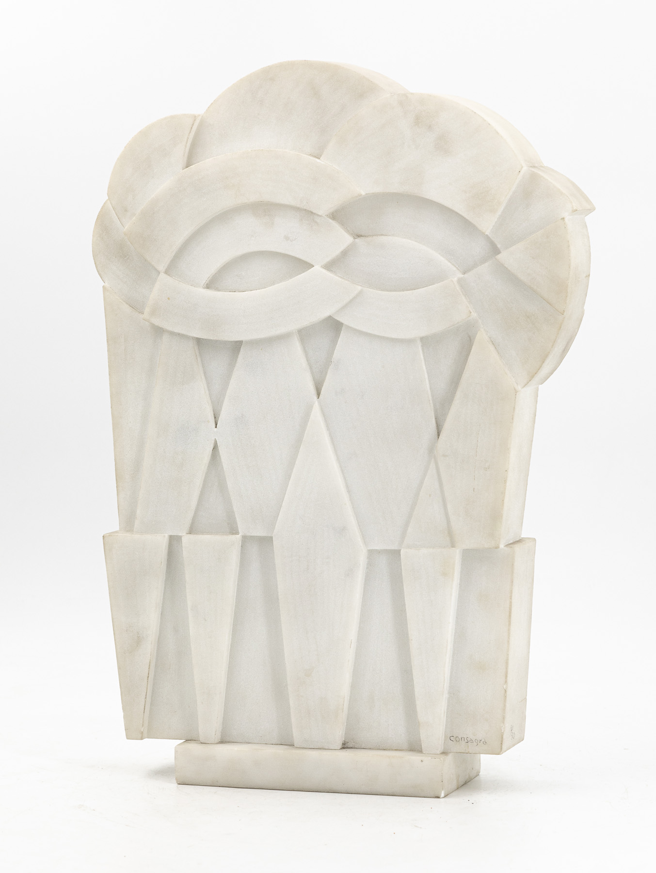 PIETRO CONSAGRA (1920-2005) - Bianco Macedonia, 1974
