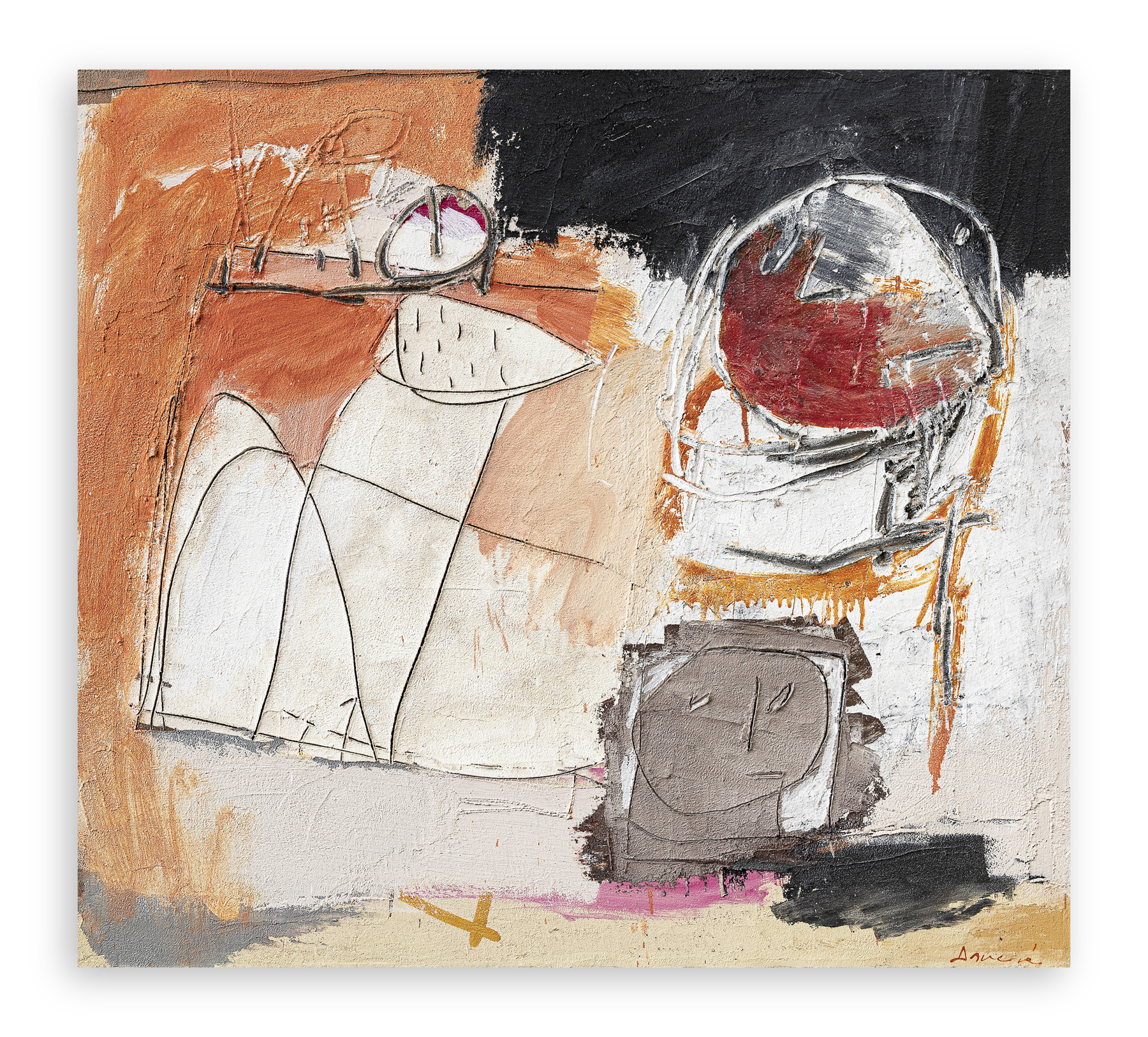 GIANFRANCO ASVERI (1948) - Composizione, 1989