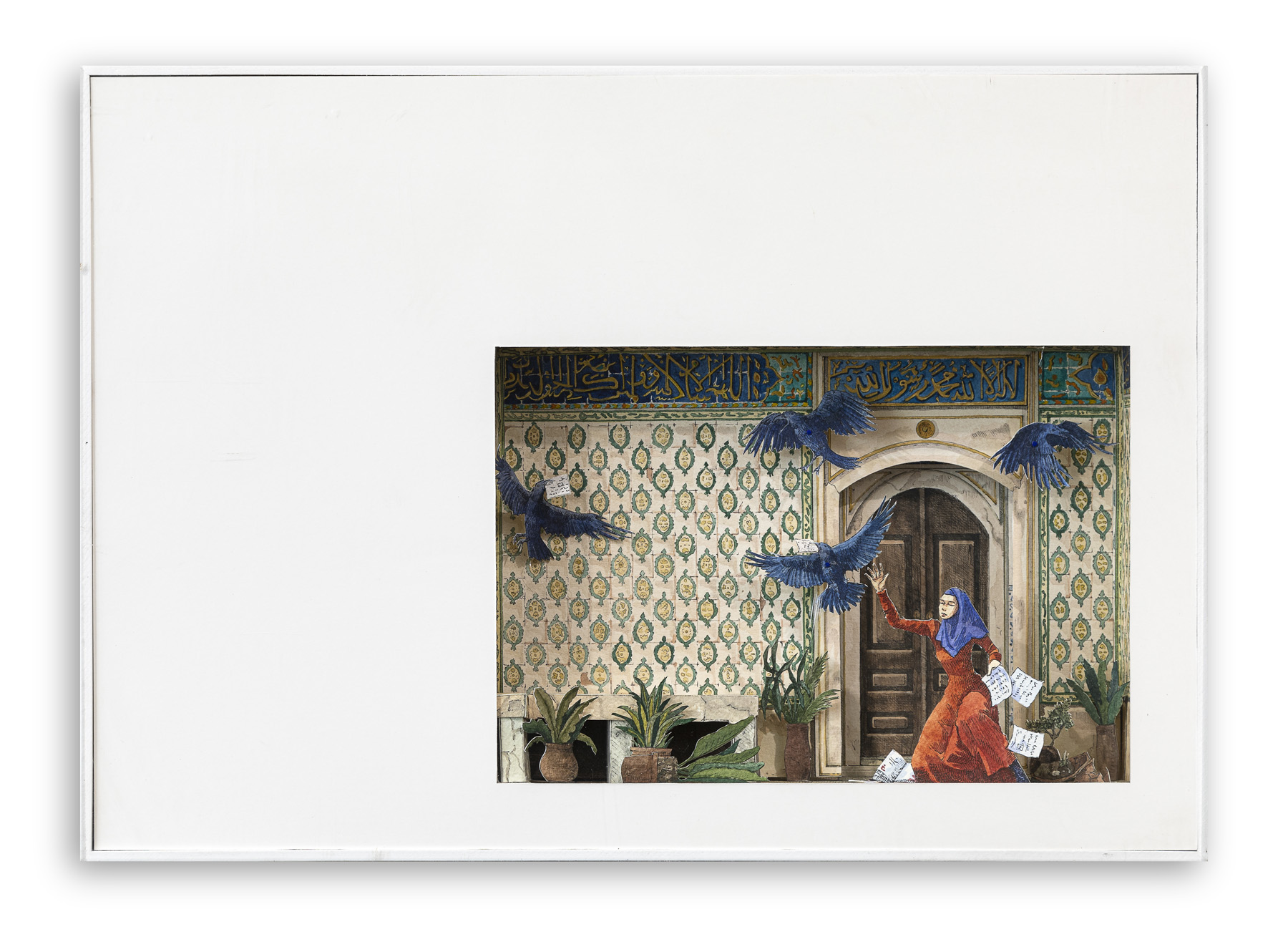 VANNI CUOGHI (1966) - Monolocale N.62 (Lettere dall'Harem), 2017