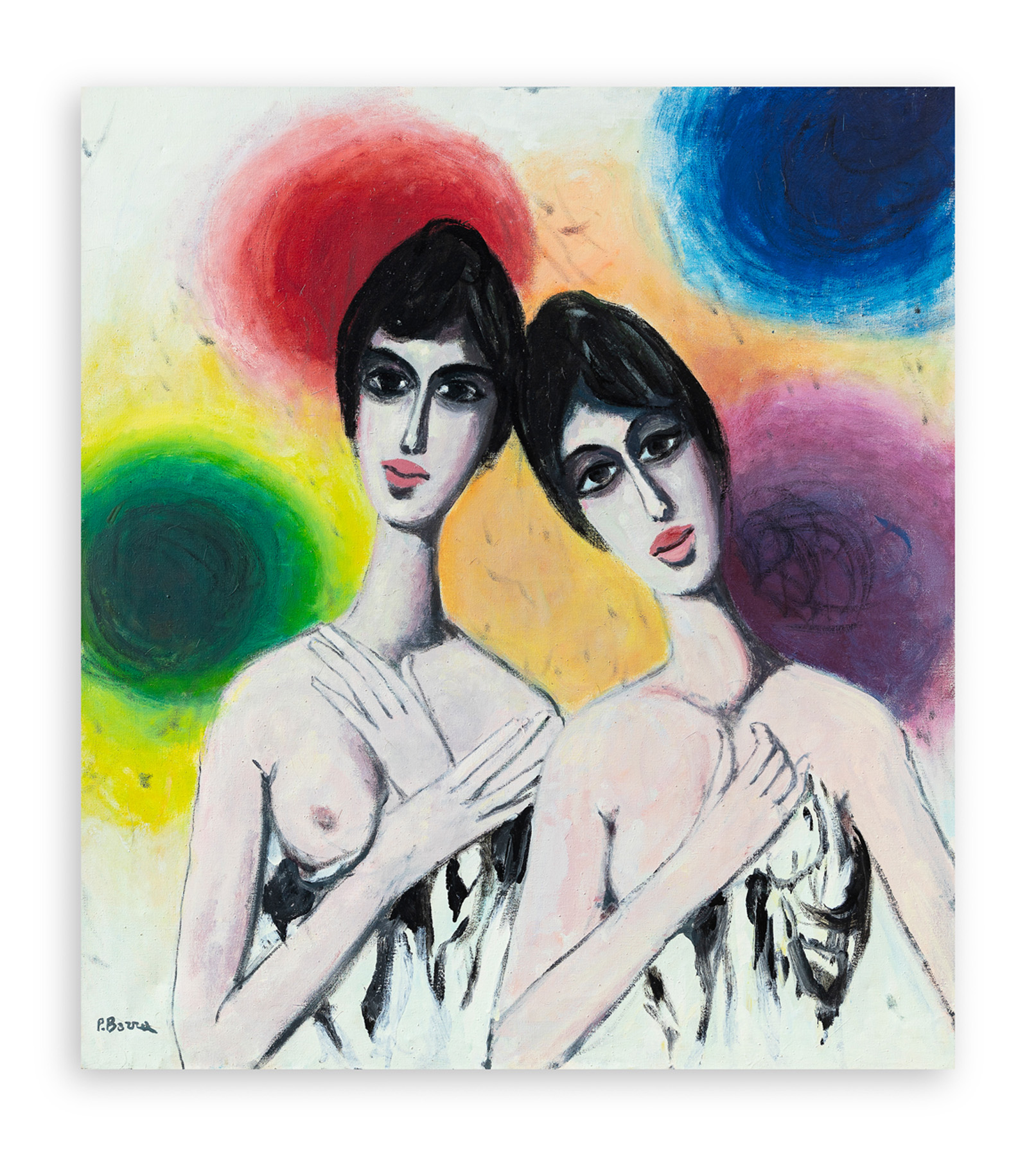 POMPEO BORRA (1898-1973) - Senza Titolo, 1963