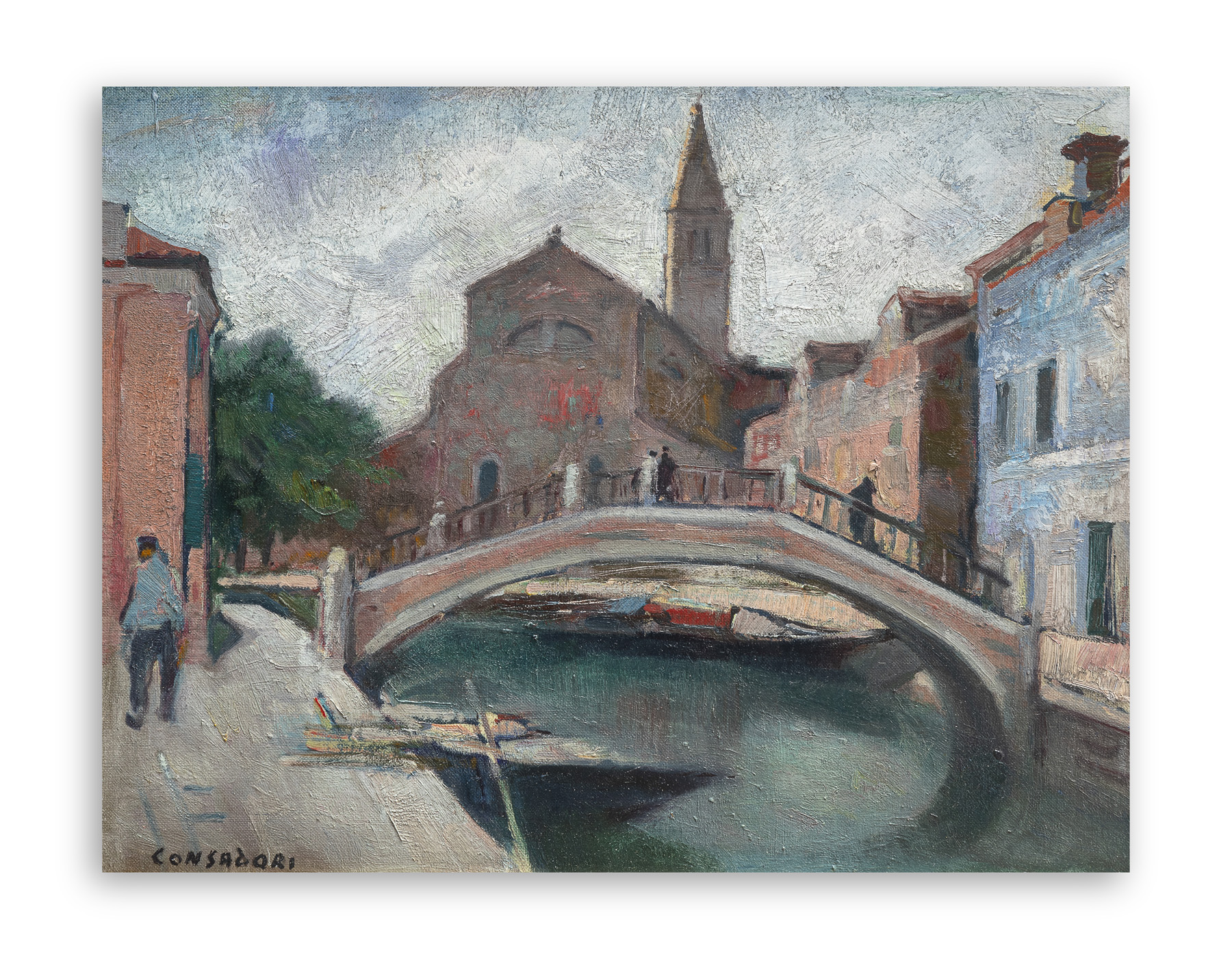 SILVIO CONSADORI (1909-1994) - Burano (Terranova), 1976