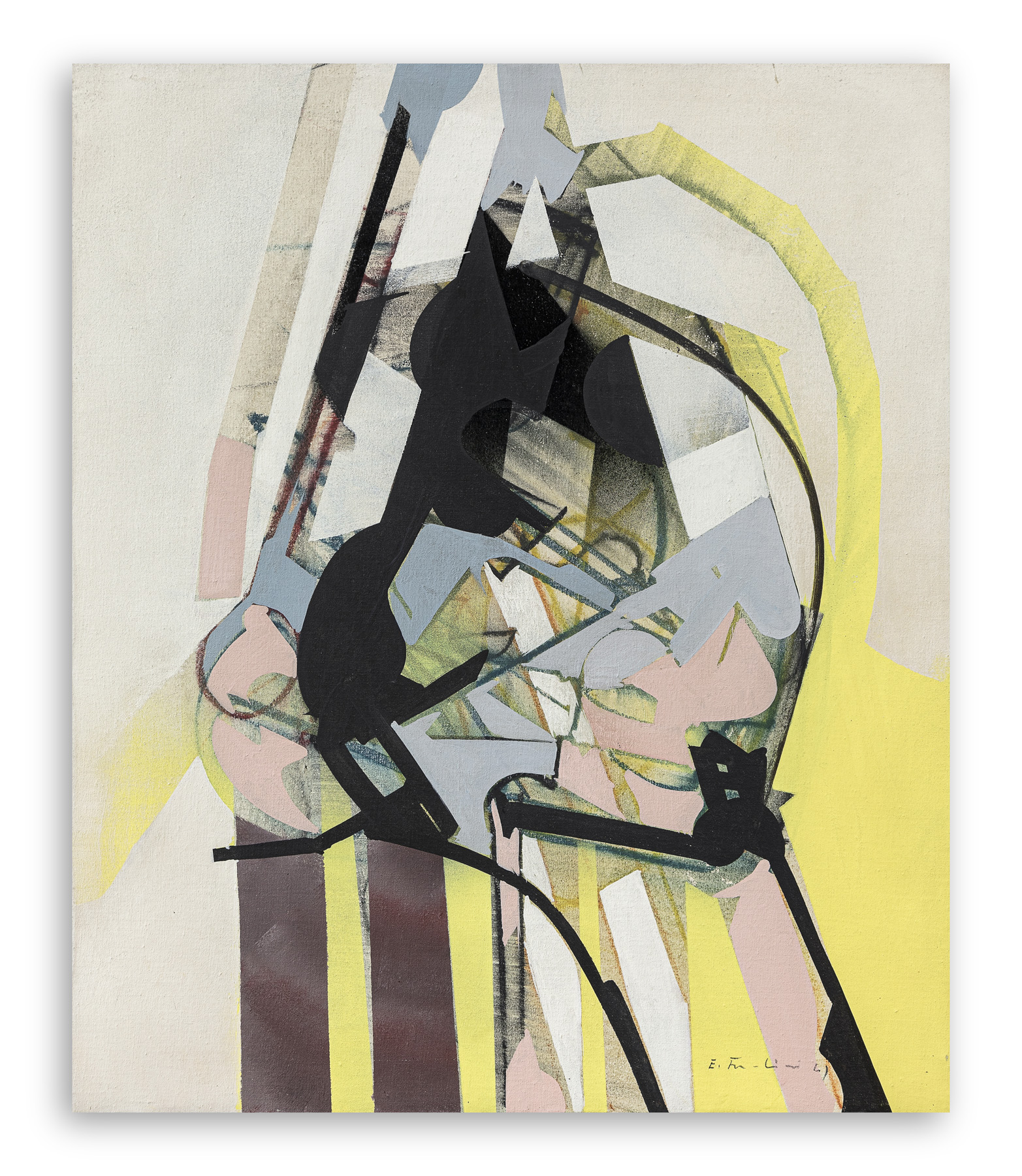 EDOARDO FRANCESCHINI (1928-2006) - Senza Titolo, 1961