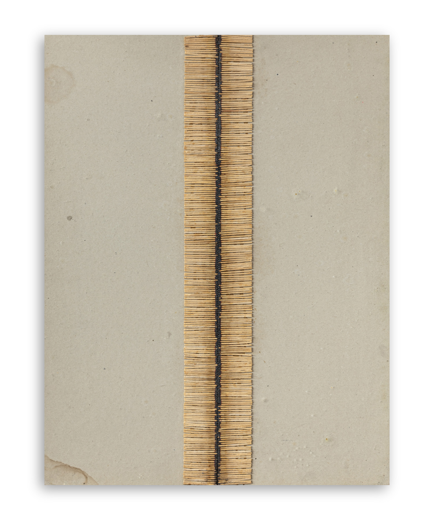 BERNARD AUBERTIN (1934-2015) - Dessin de feu, 1974