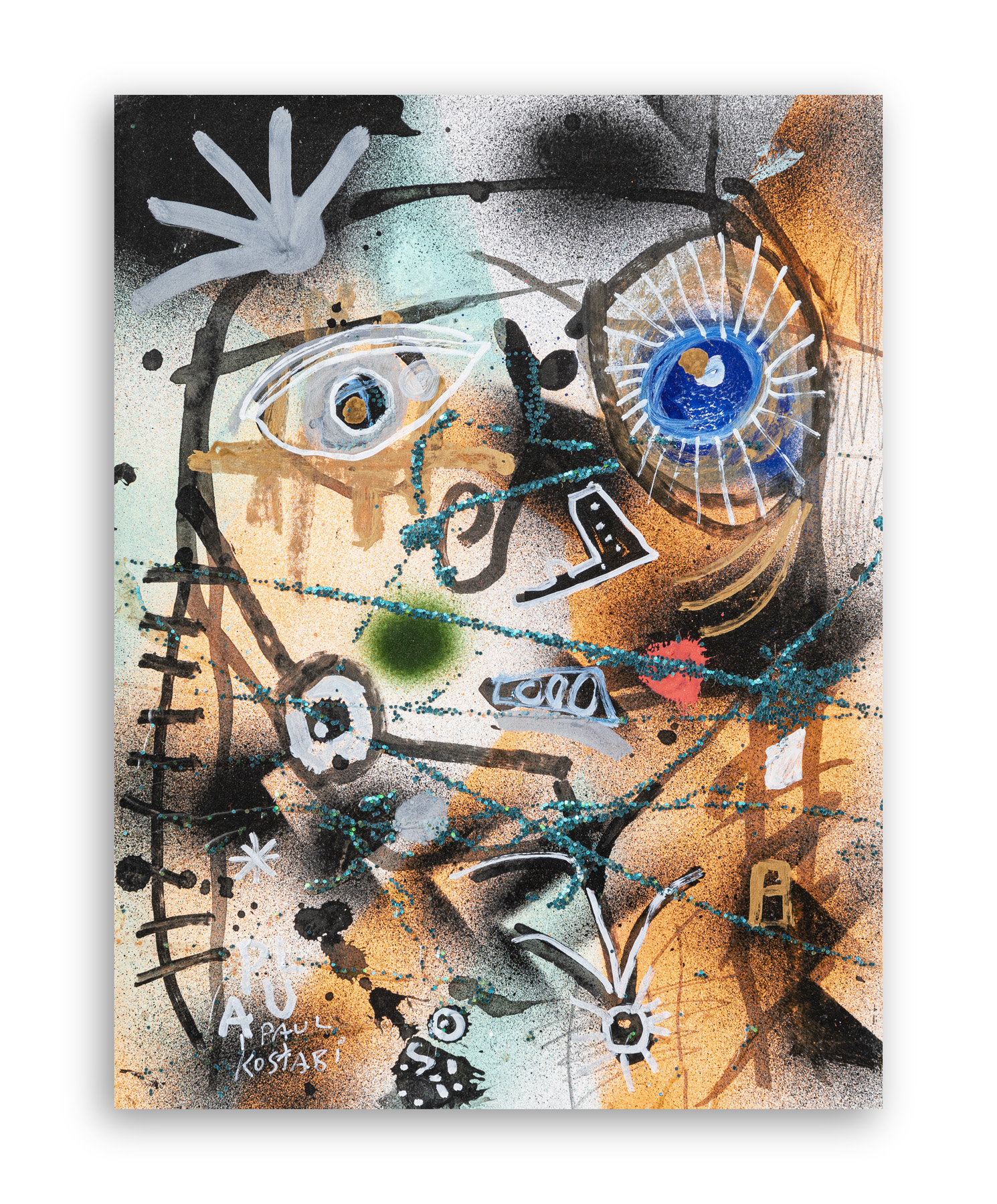 PAUL KOSTABI (1962) - Senza titolo