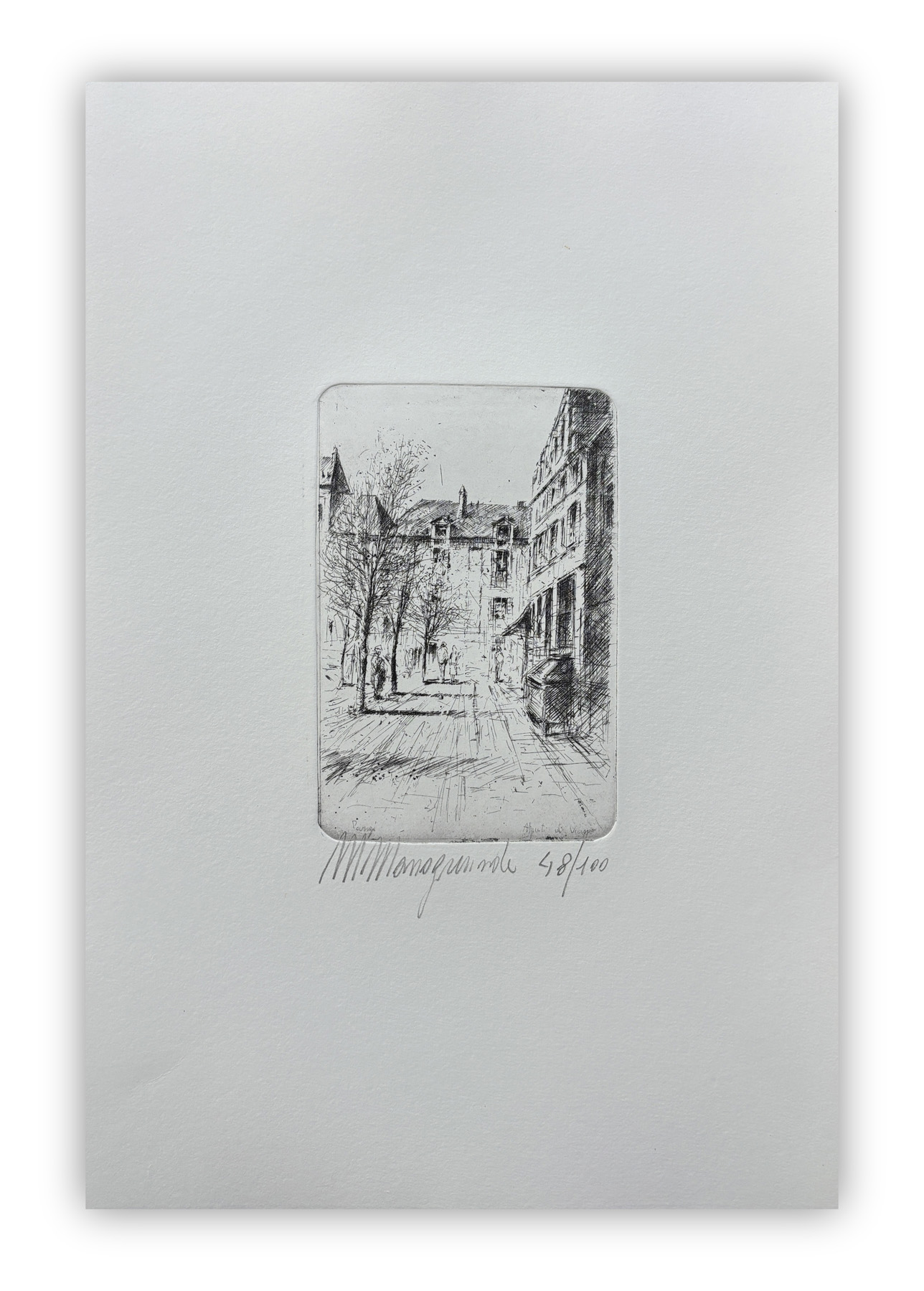 MATTEO MASSAGRANDE (1959) - Senza Titolo