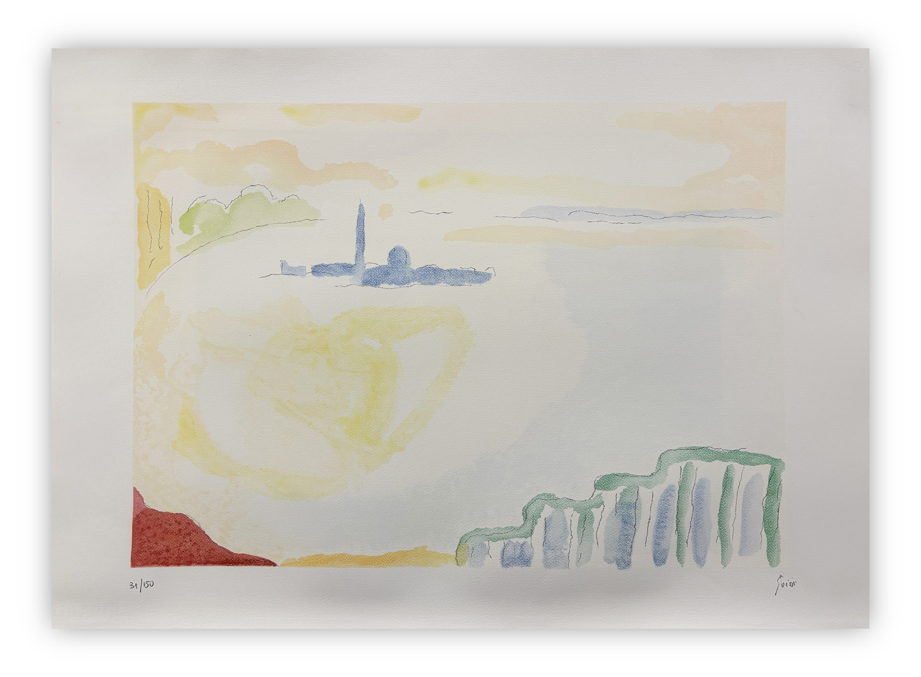 VIRGILIO GUIDI (1891-1984) - Senza Titolo