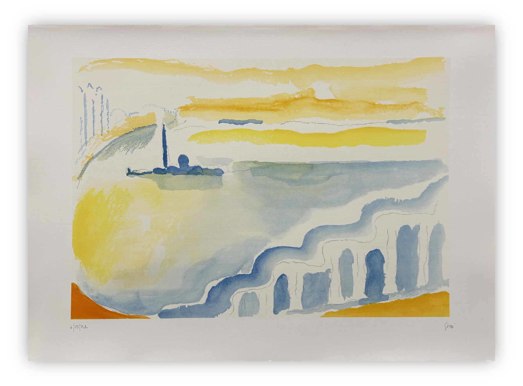 VIRGILIO GUIDI (1891-1984) - Senza Titolo