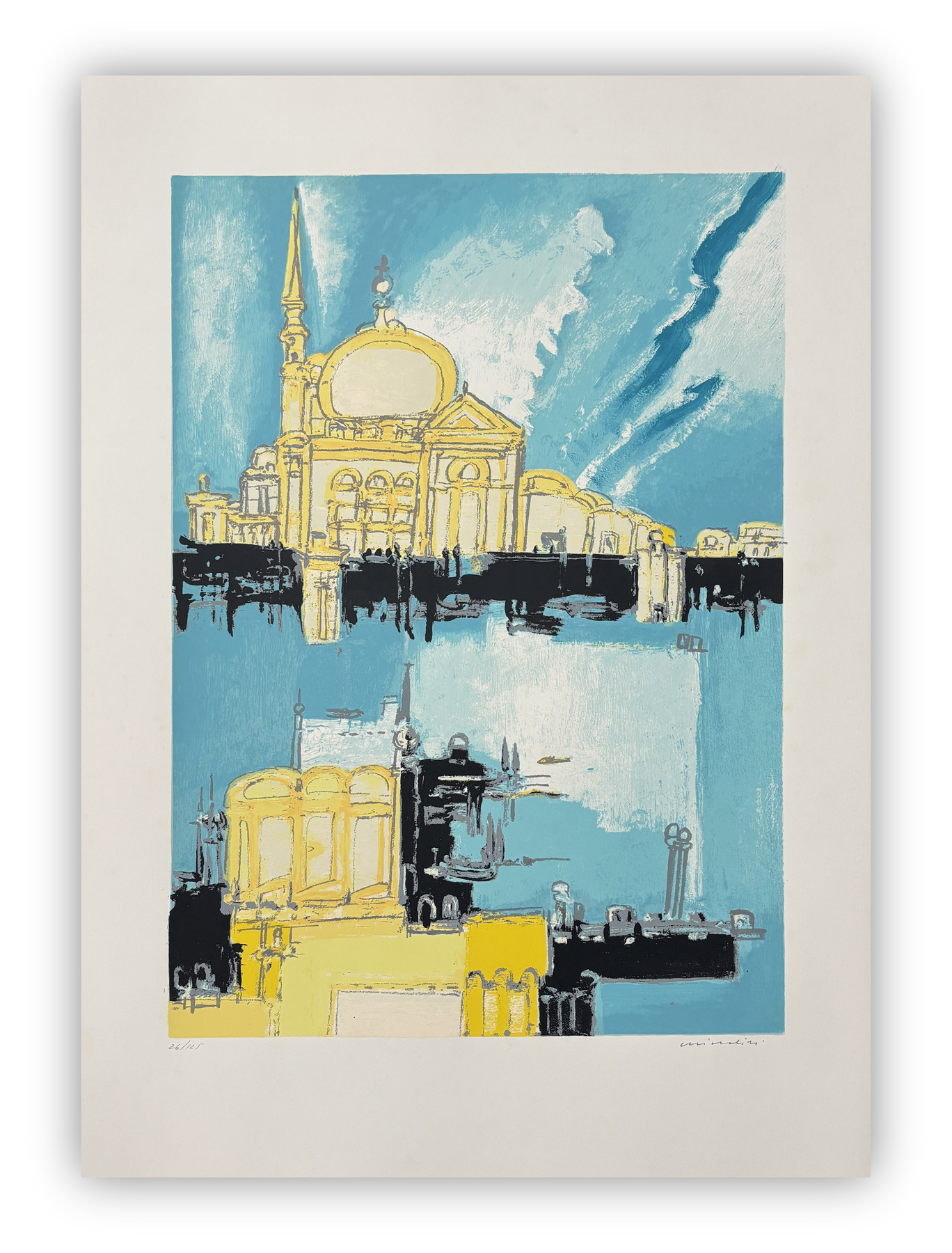 REMO BRINDISI (1918-1996) - Senza Titolo