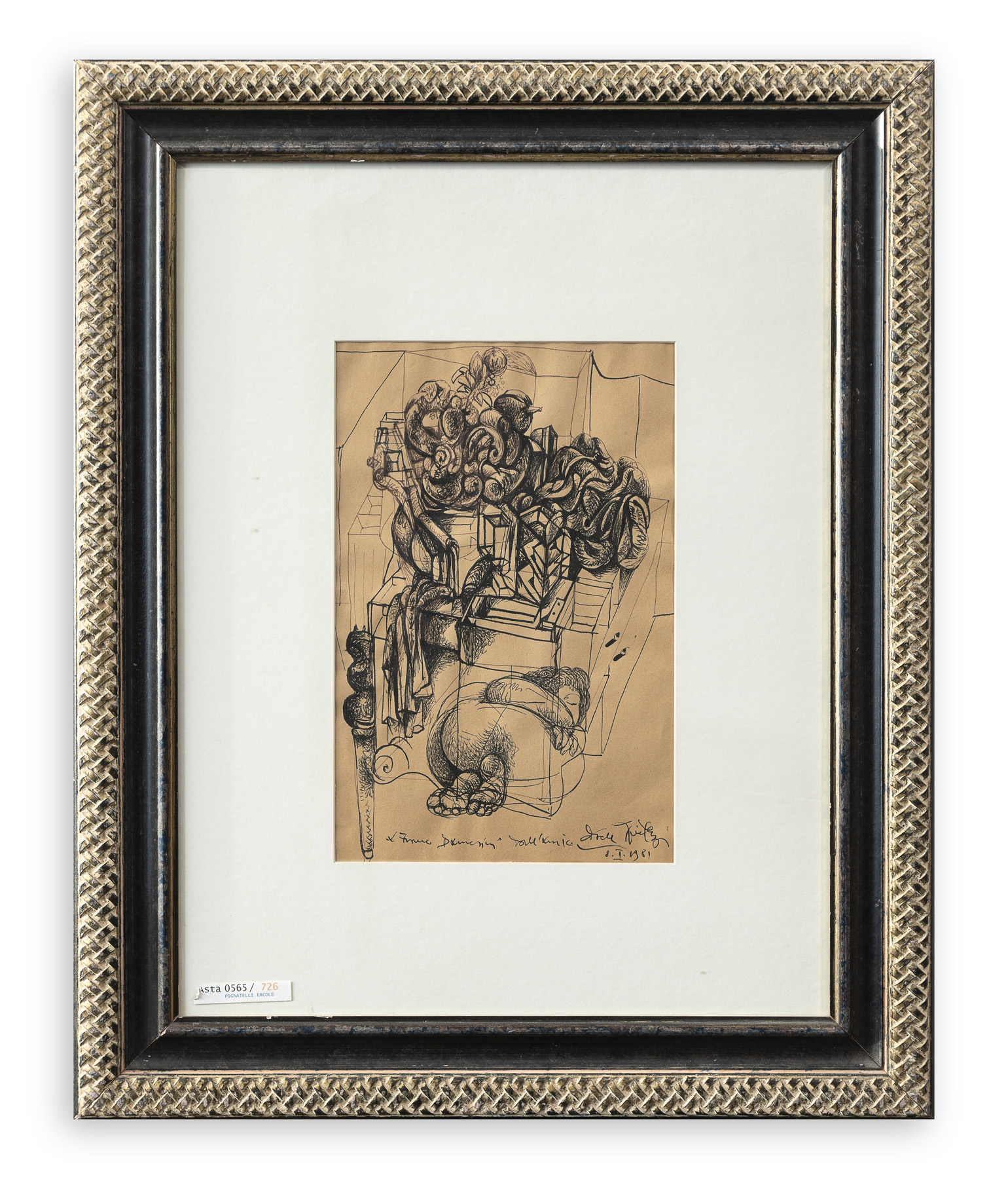 ERCOLE PIGNATELLI (1935) - Senza Titolo, 1981