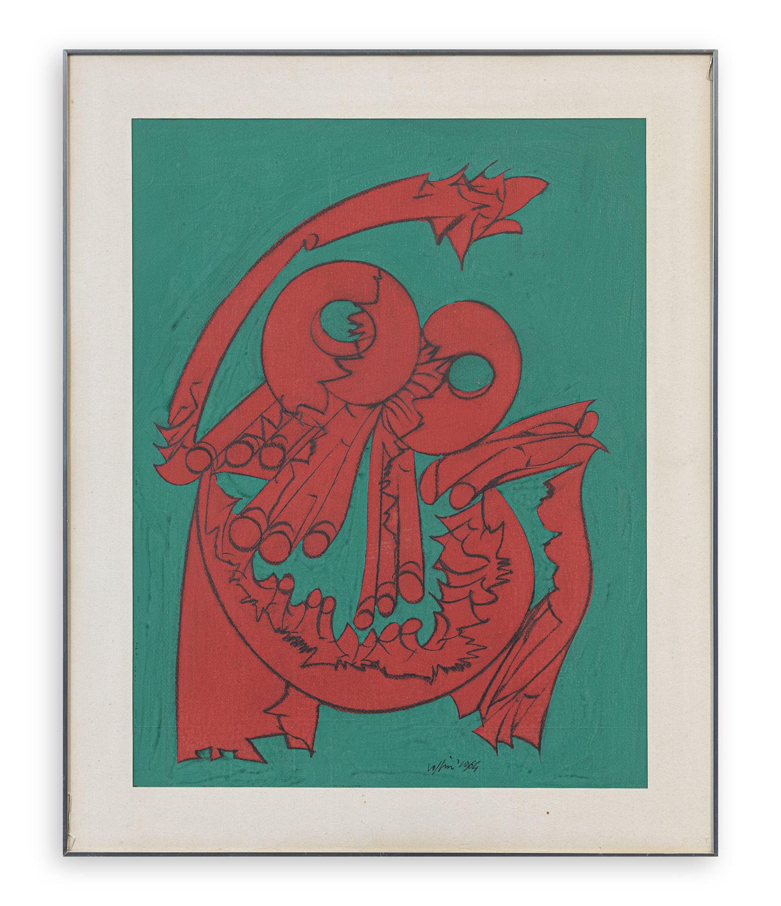 RENATO VOLPINI(1934-2017) - Senza Titolo, 1964